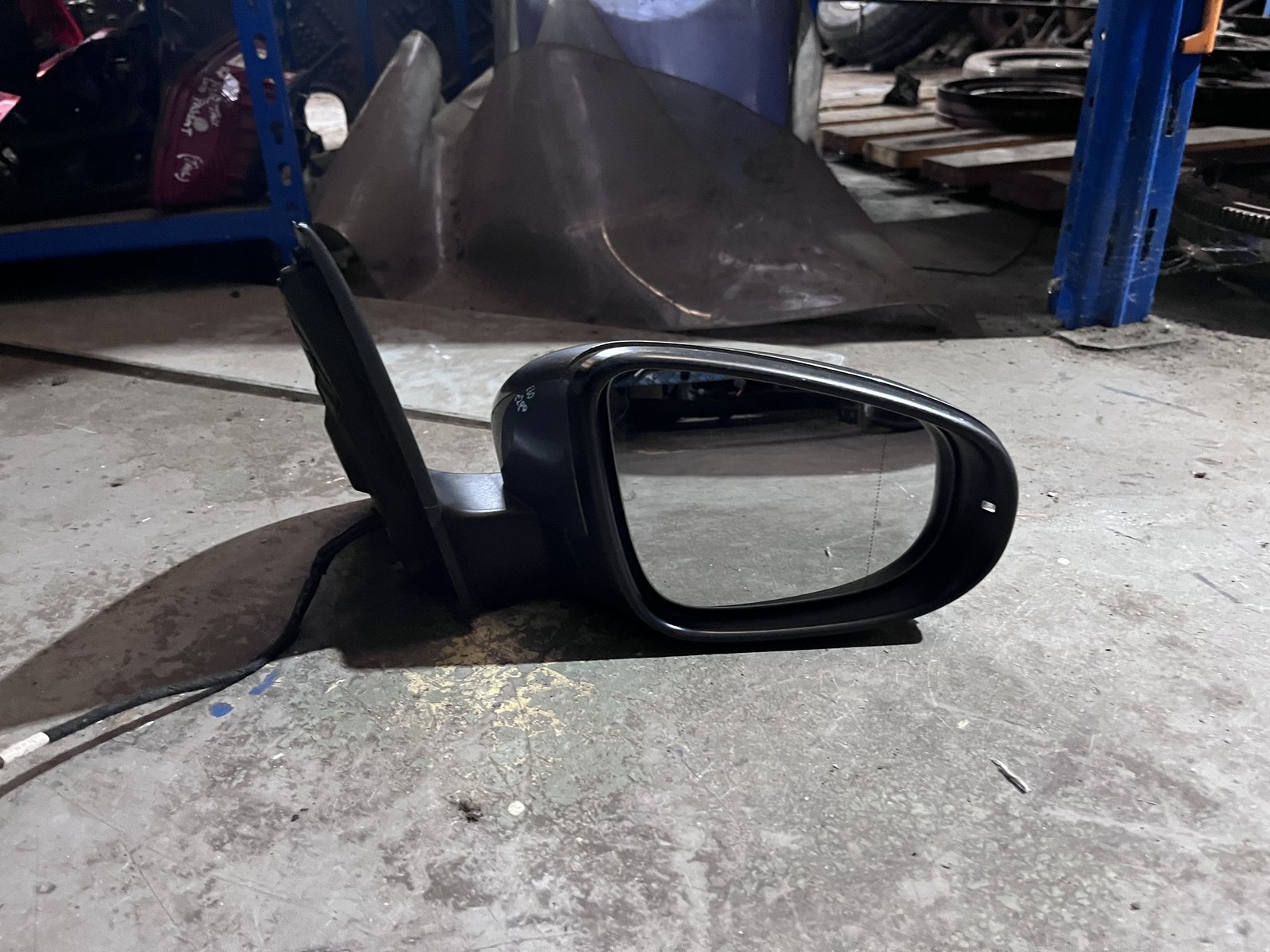 VW GOLF MK6 OSF WING MIRROR GREY LA7T