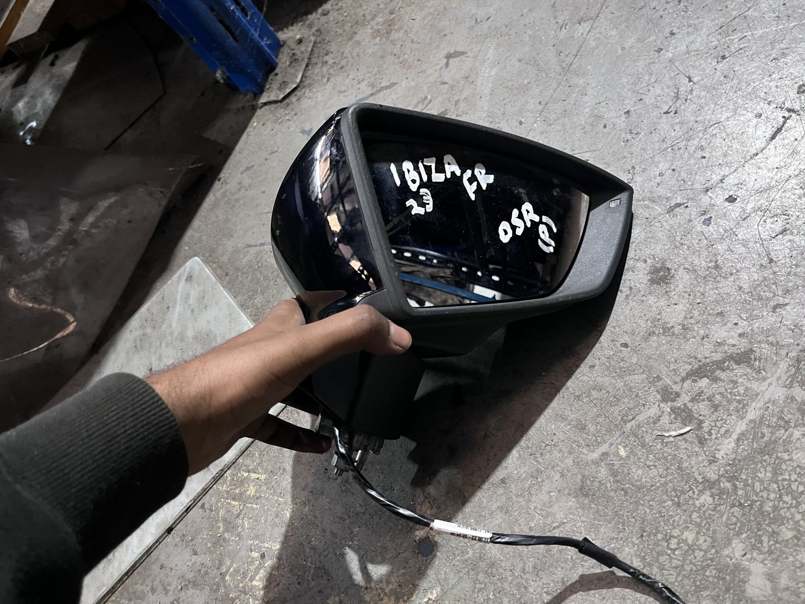 SEAT IBIZA 23 FR OSF POWER WING MIRROR