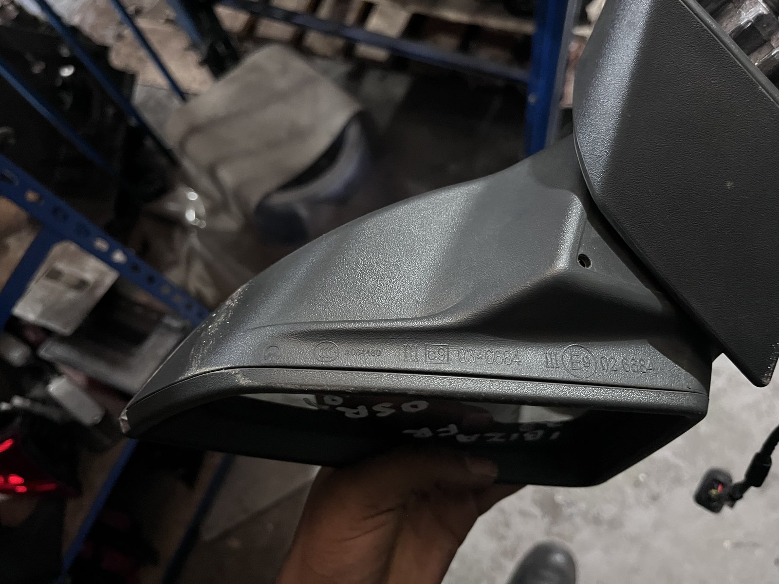SEAT IBIZA 23 FR OSF POWER WING MIRROR photo 5