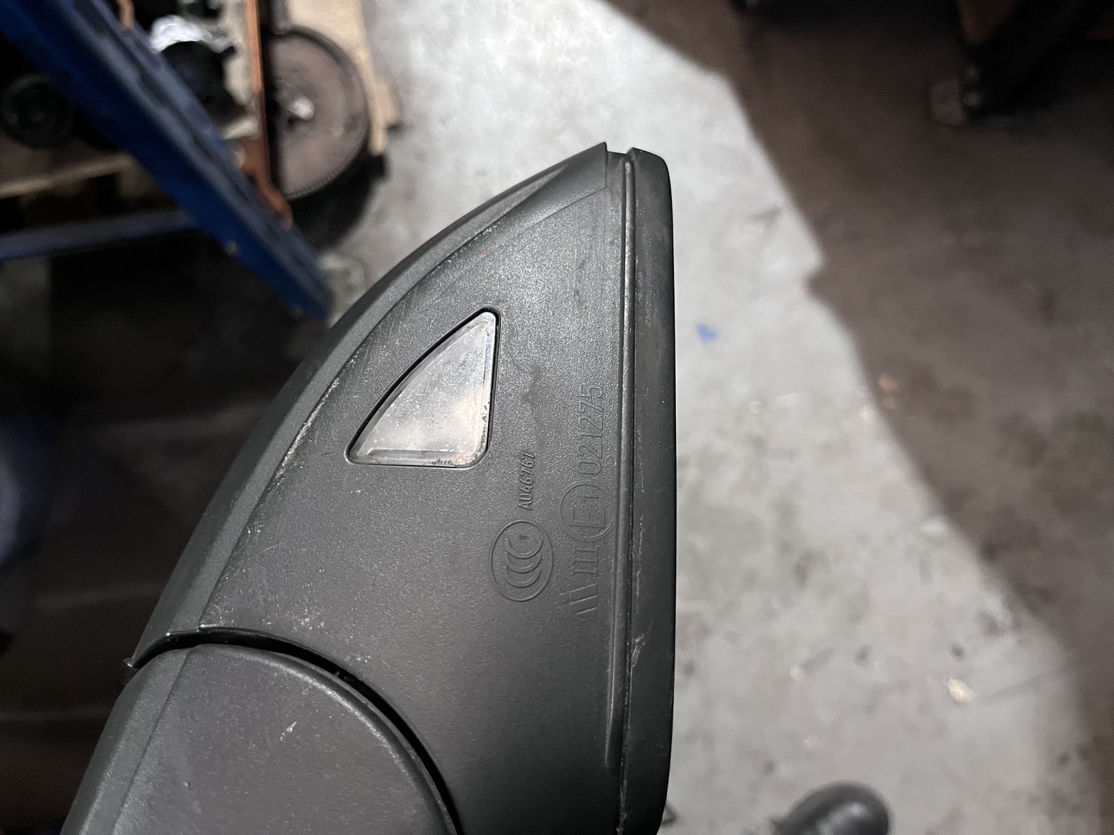 SKODA OCTAVIA 14 NSF WING MIRROR SILVER LA7W photo 5