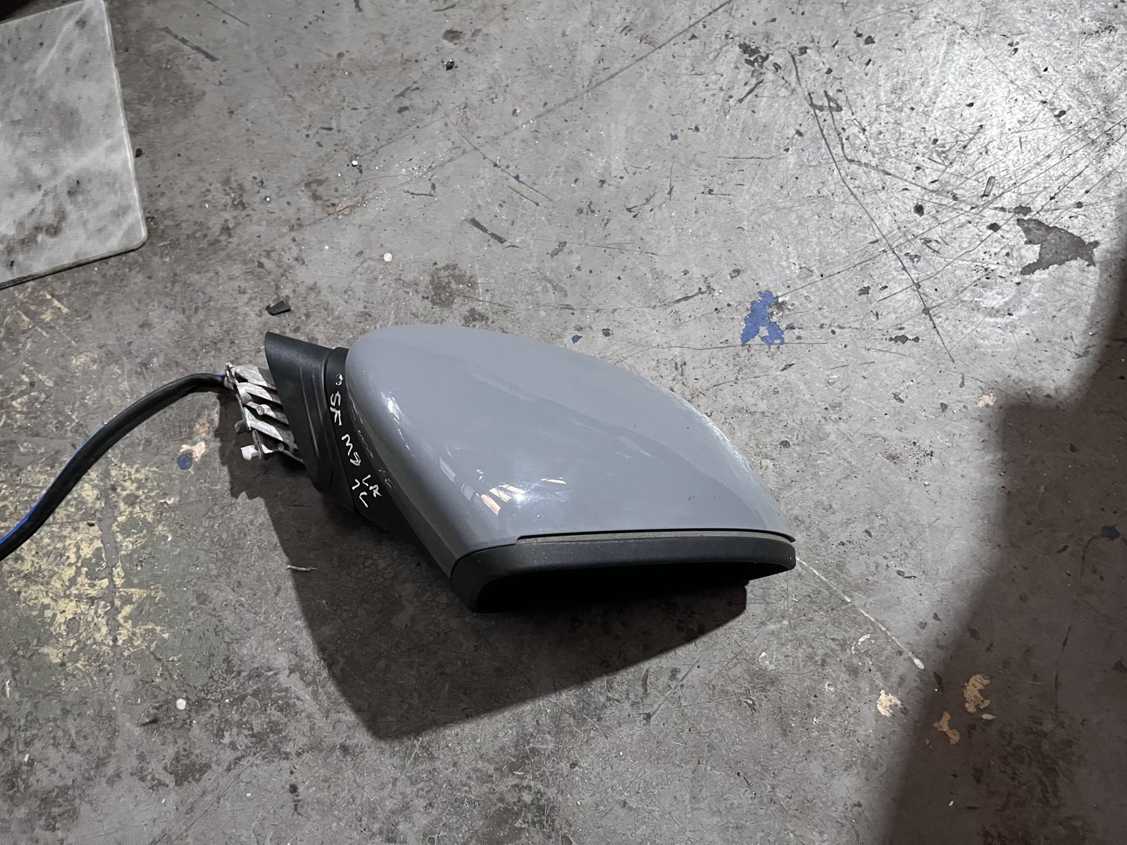 VW GOLF M8 NSF POWER FOLD BLIND SPOT WING MIRROR LA7C WING MIRROR  photo 3