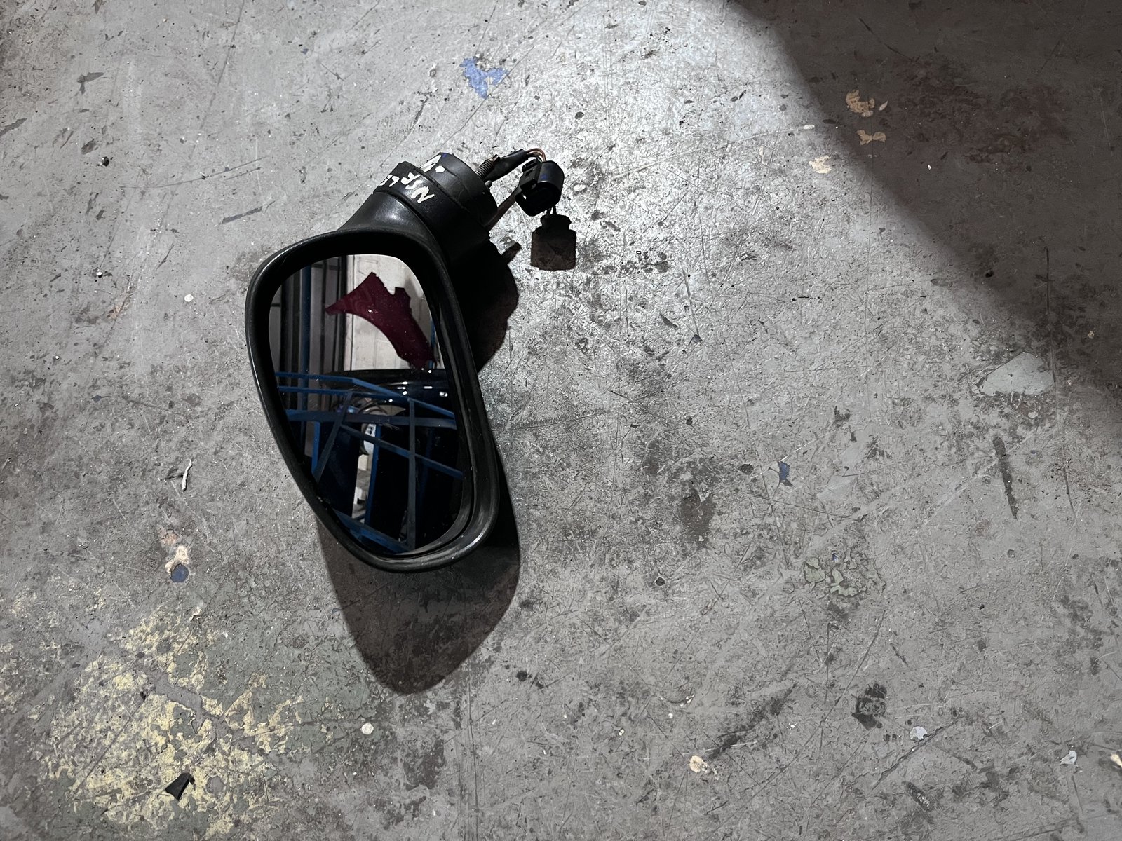SEAT LEON 08 NSF WING MIRROR 