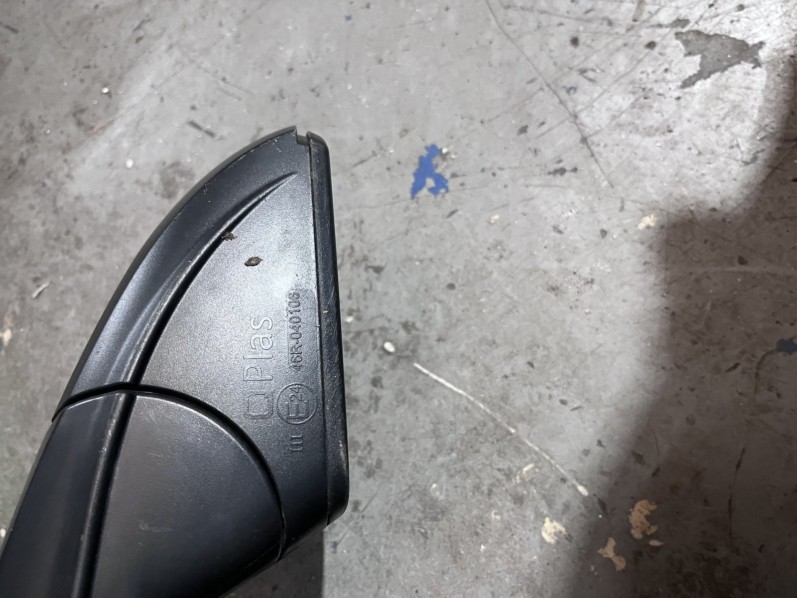 VW POLO 18 NSF WING MIRROR BLACK L041 photo 5