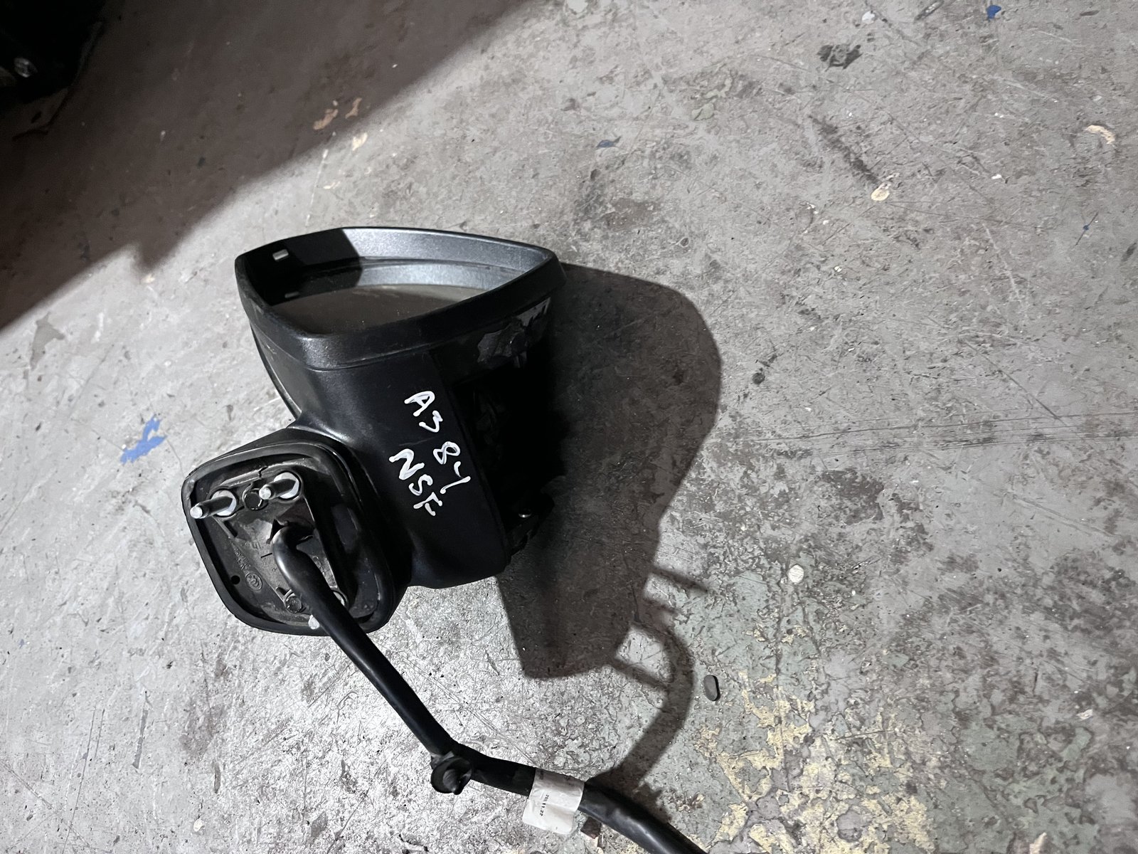 AUDI A3 8Y NSF WING MIRROR  NO COVER photo 2