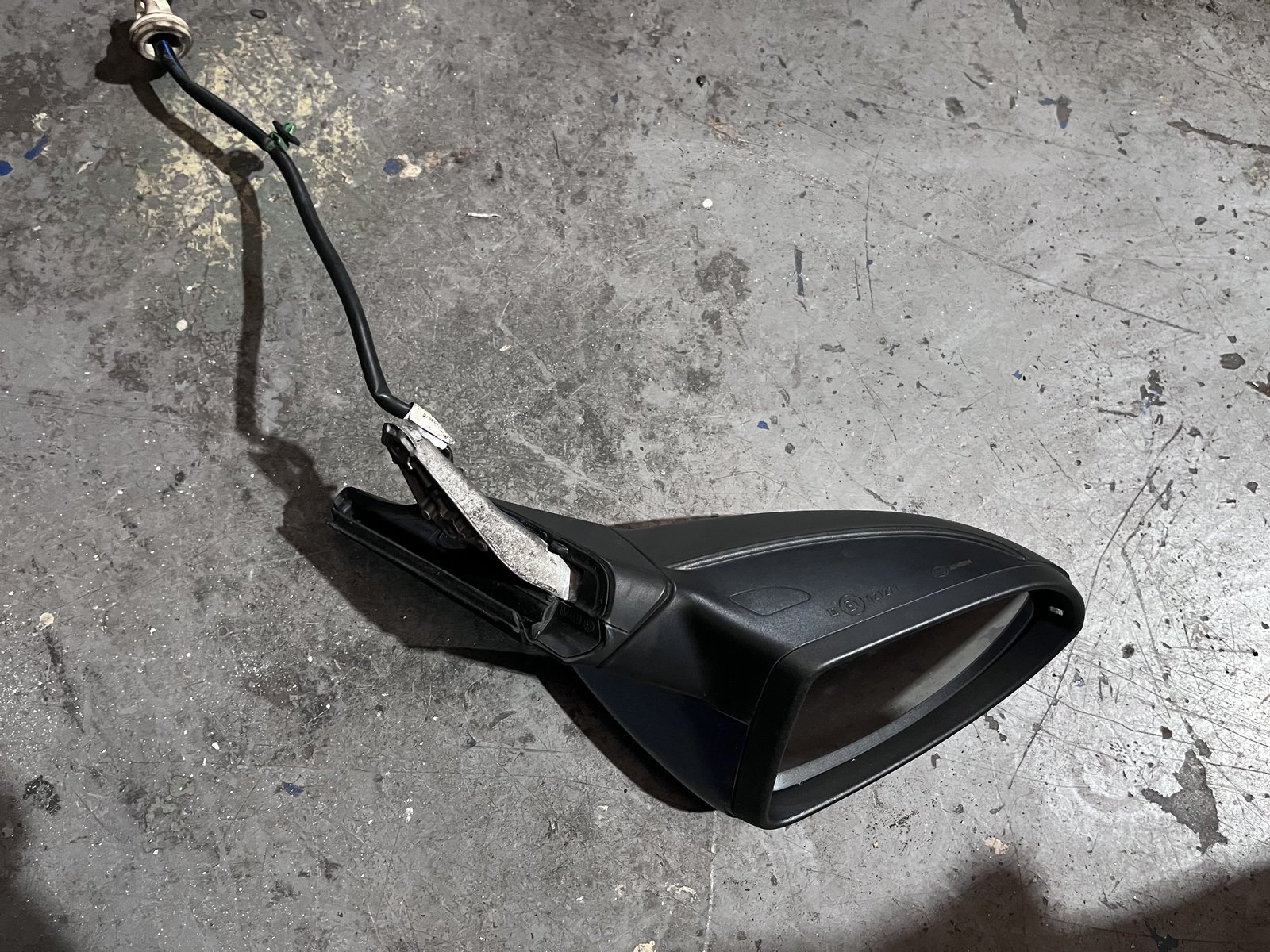 VW GOLF MK7 NSF WING MIRROR BLUE LA5J photo 3