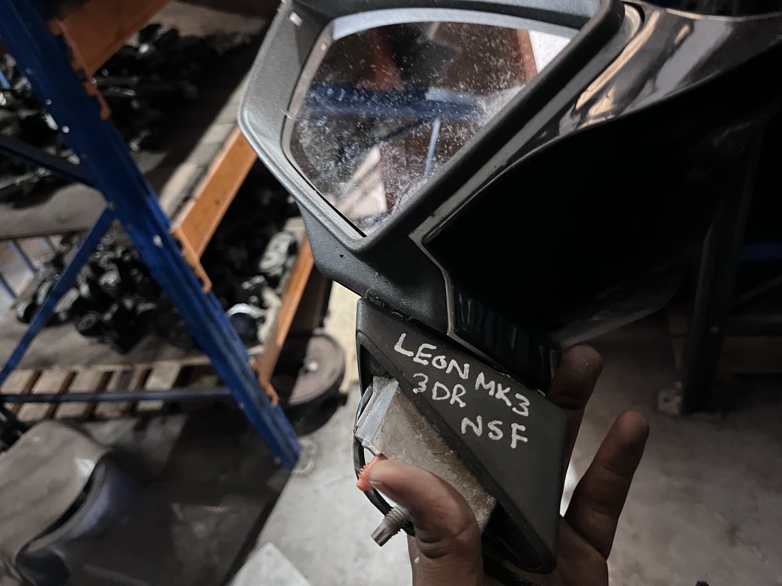 SEAT LEON MK3 3 DOOR NSF WING MIRROR photo 5