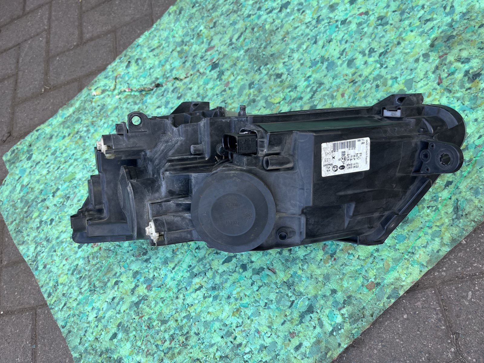 2014 SKODA SUPERB 3T OSF HEAD LIGHT photo 4