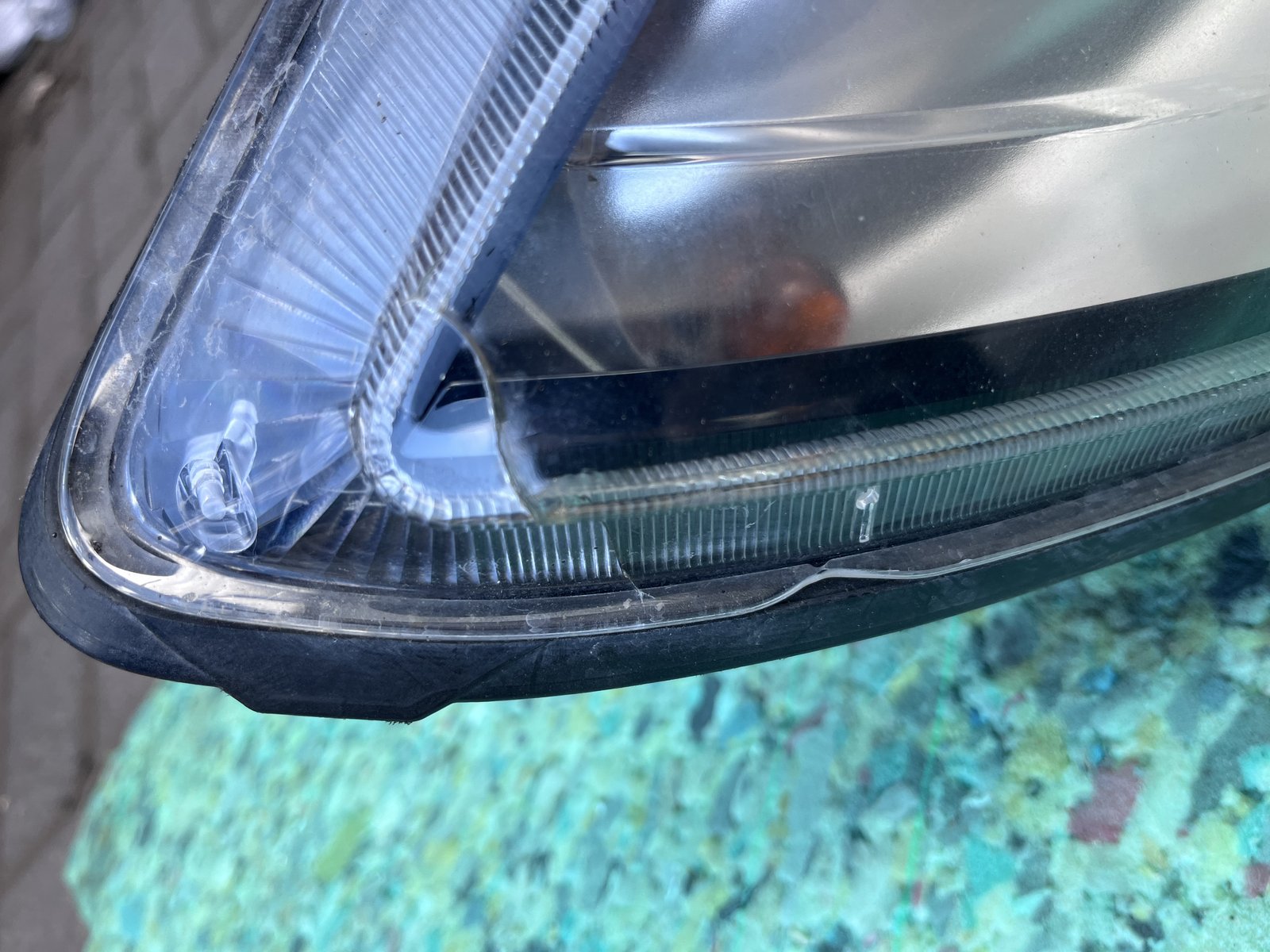 2014 SKODA SUPERB 3T OSF HEAD LIGHT photo 2