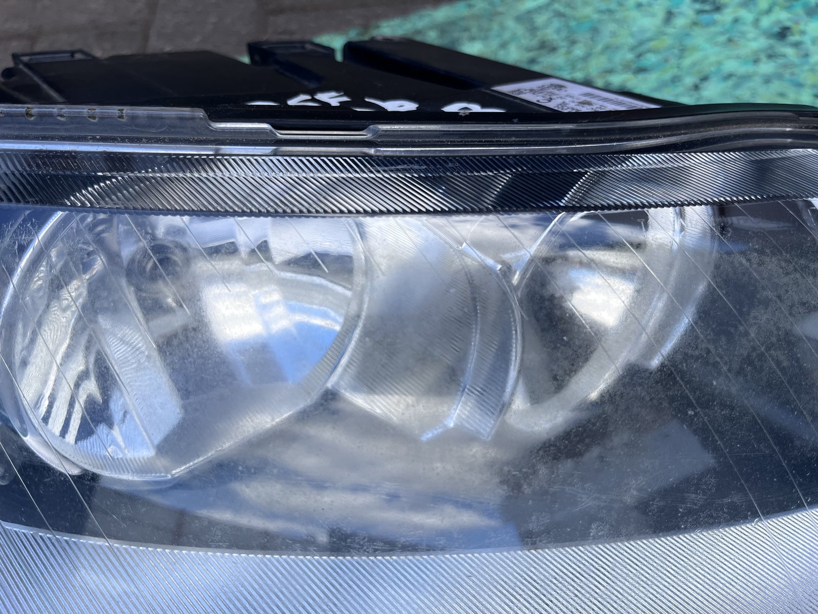 2008 AUDI A6 OSF HEAD LIGHT photo 3