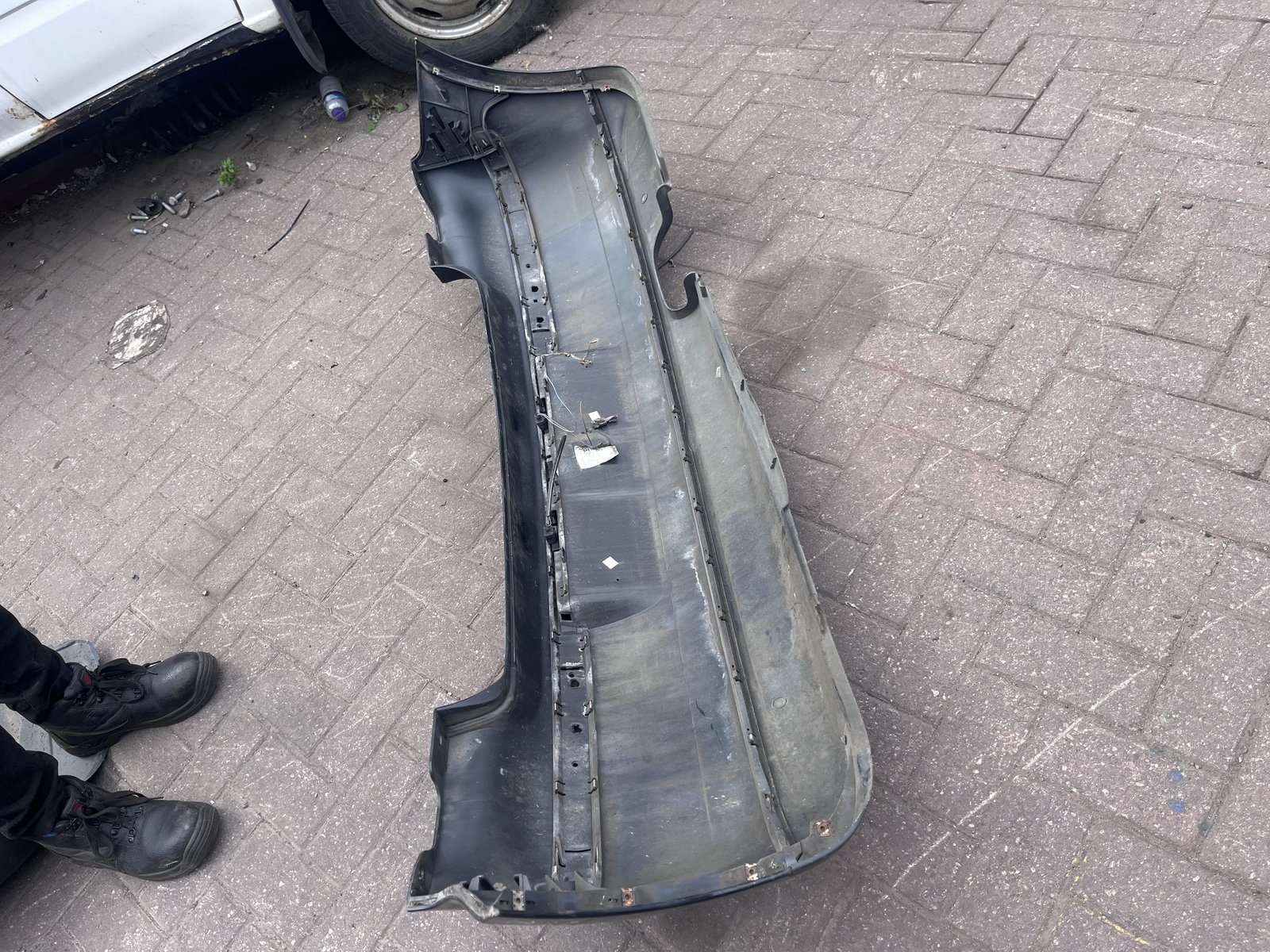 VW POLO 9N GTI REAR BACK BUMPER BLACK photo 7