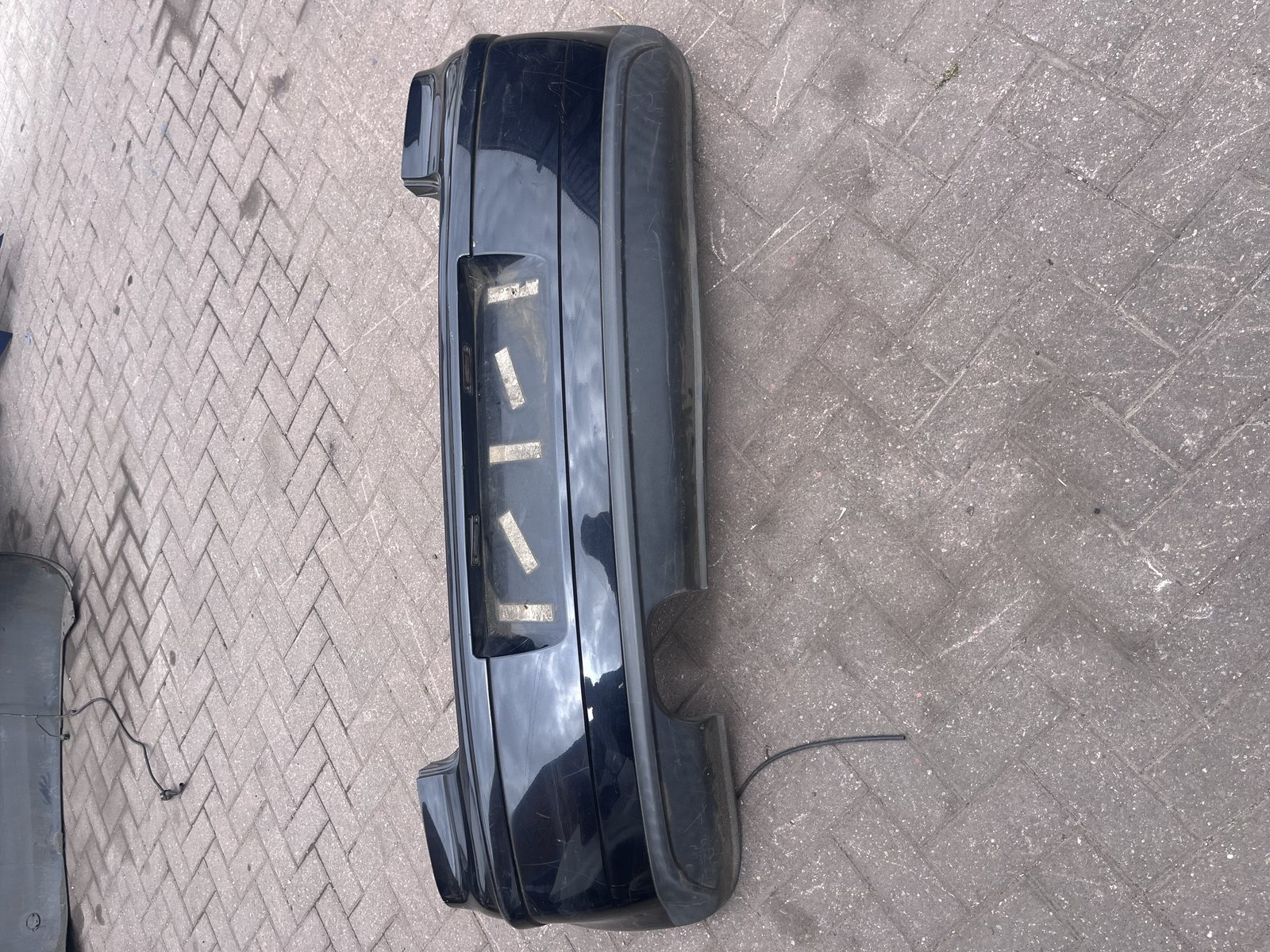 VW POLO 9N GTI REAR BACK BUMPER BLACK