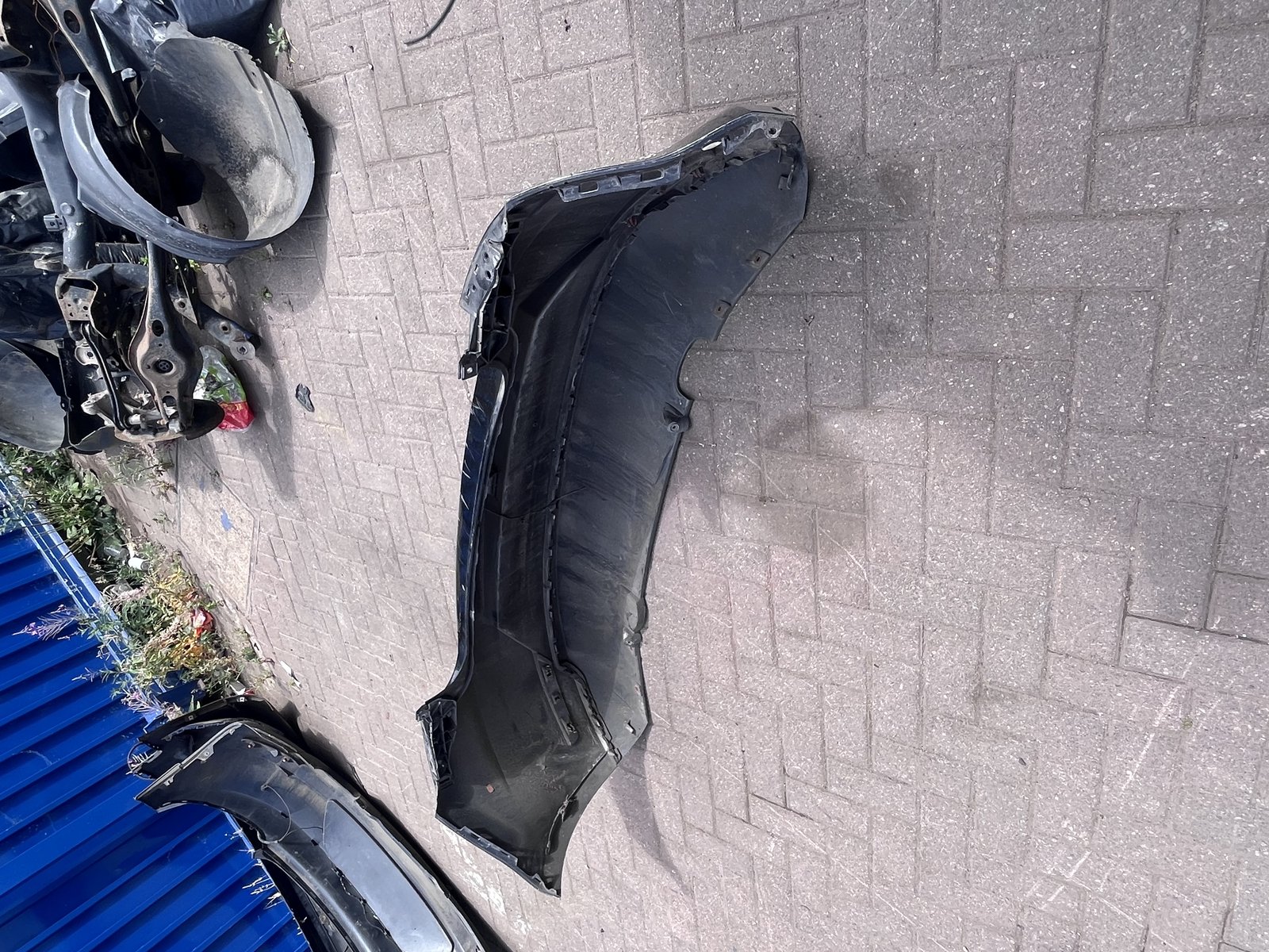SEAT IBIZA FR 15 REAR BACK BUMPER BLACK LY9T photo 4
