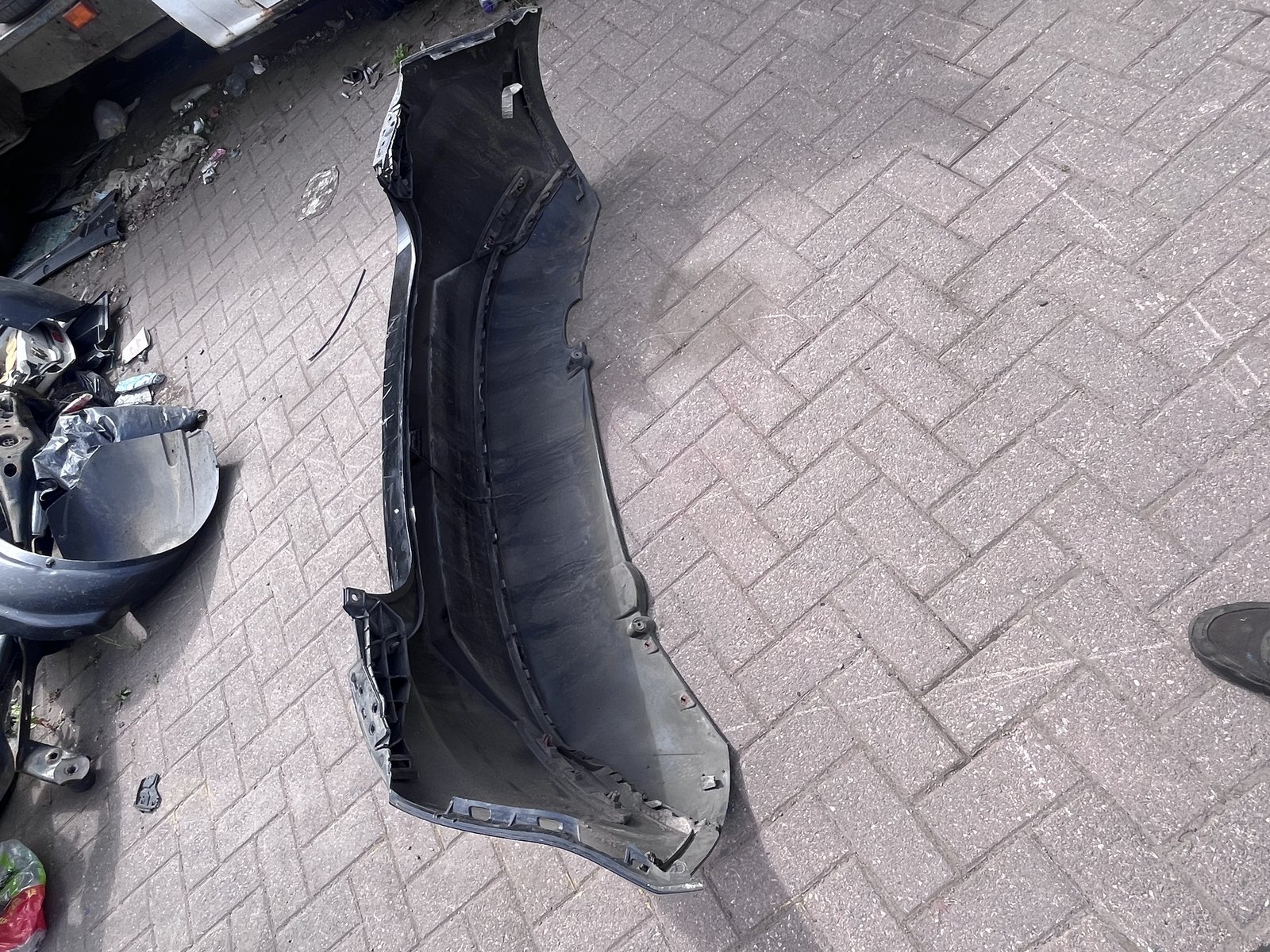 SEAT IBIZA FR 15 REAR BACK BUMPER BLACK LY9T photo 5