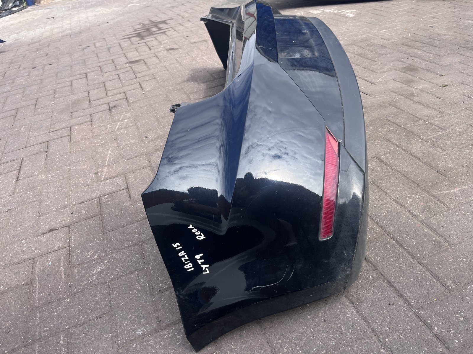SEAT IBIZA FR 15 REAR BACK BUMPER BLACK LY9T photo 2
