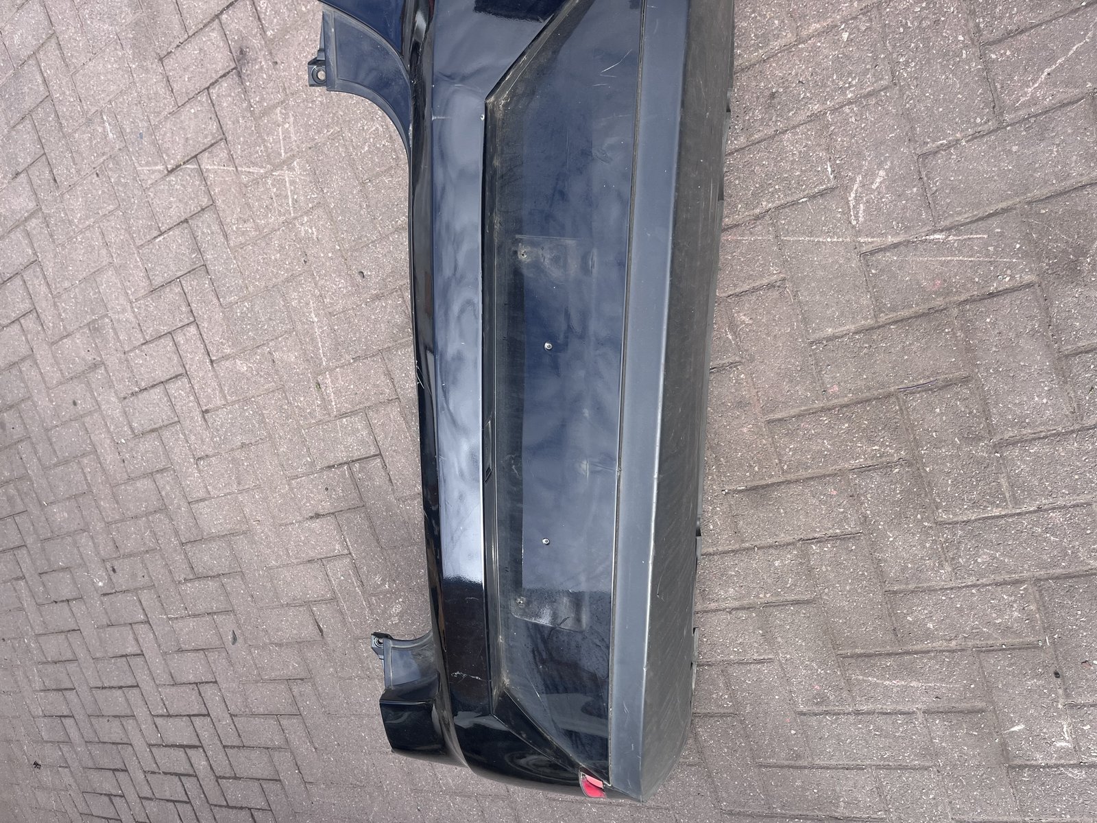 SEAT IBIZA FR 15 REAR BACK BUMPER BLACK LY9T