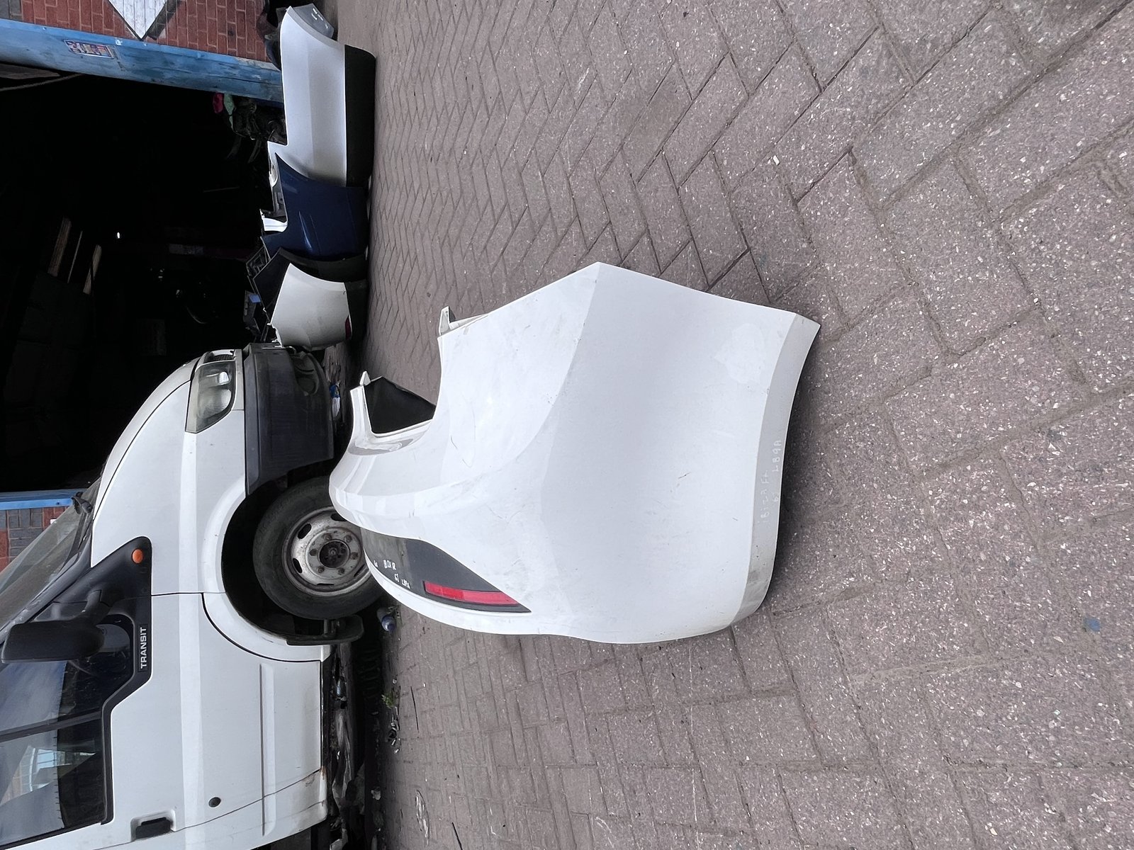 2012 SEAT IBIZA FR REAR BACK BUMPER LB9A  photo 2