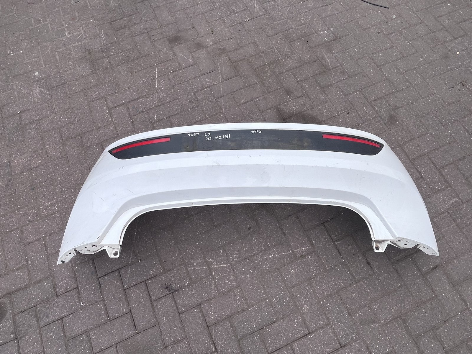 2012 SEAT IBIZA FR REAR BACK BUMPER LB9A 
