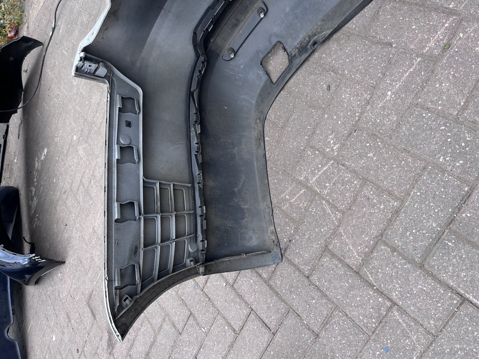 2010 VW JETTA REAR BACK BUMPER SILVER LA7W photo 5