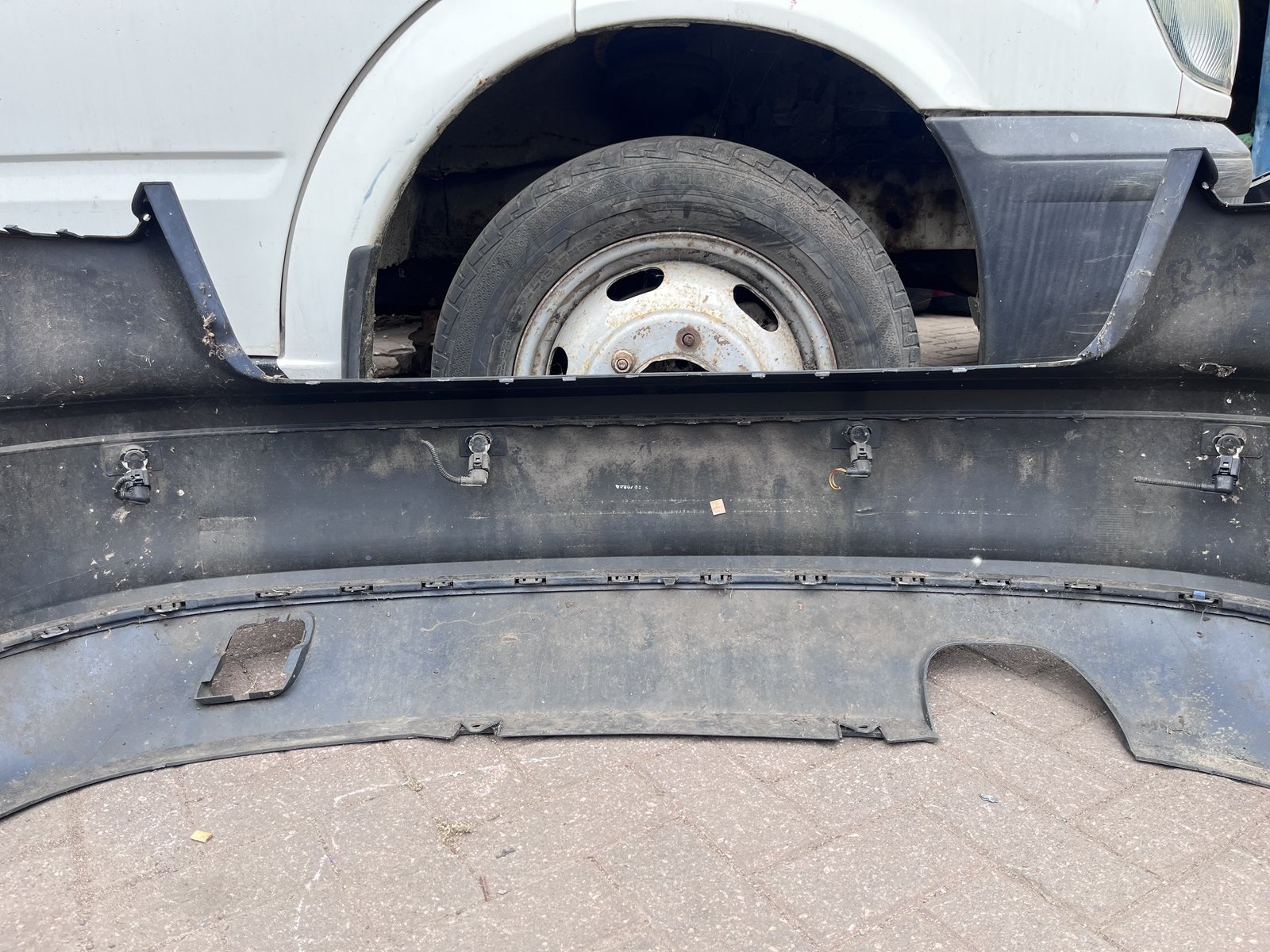 2008 AUDI A3 07 PRE FACE REAR BACK BUMPER BLUE photo 7