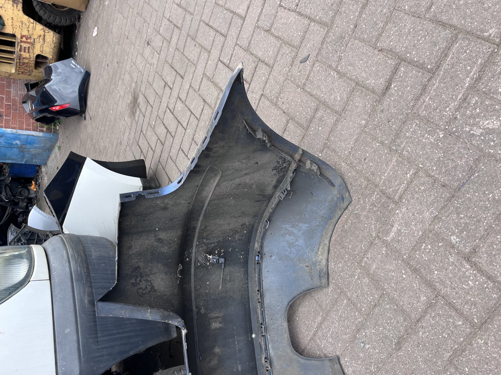 2008 AUDI A3 07 PRE FACE REAR BACK BUMPER BLUE photo 6