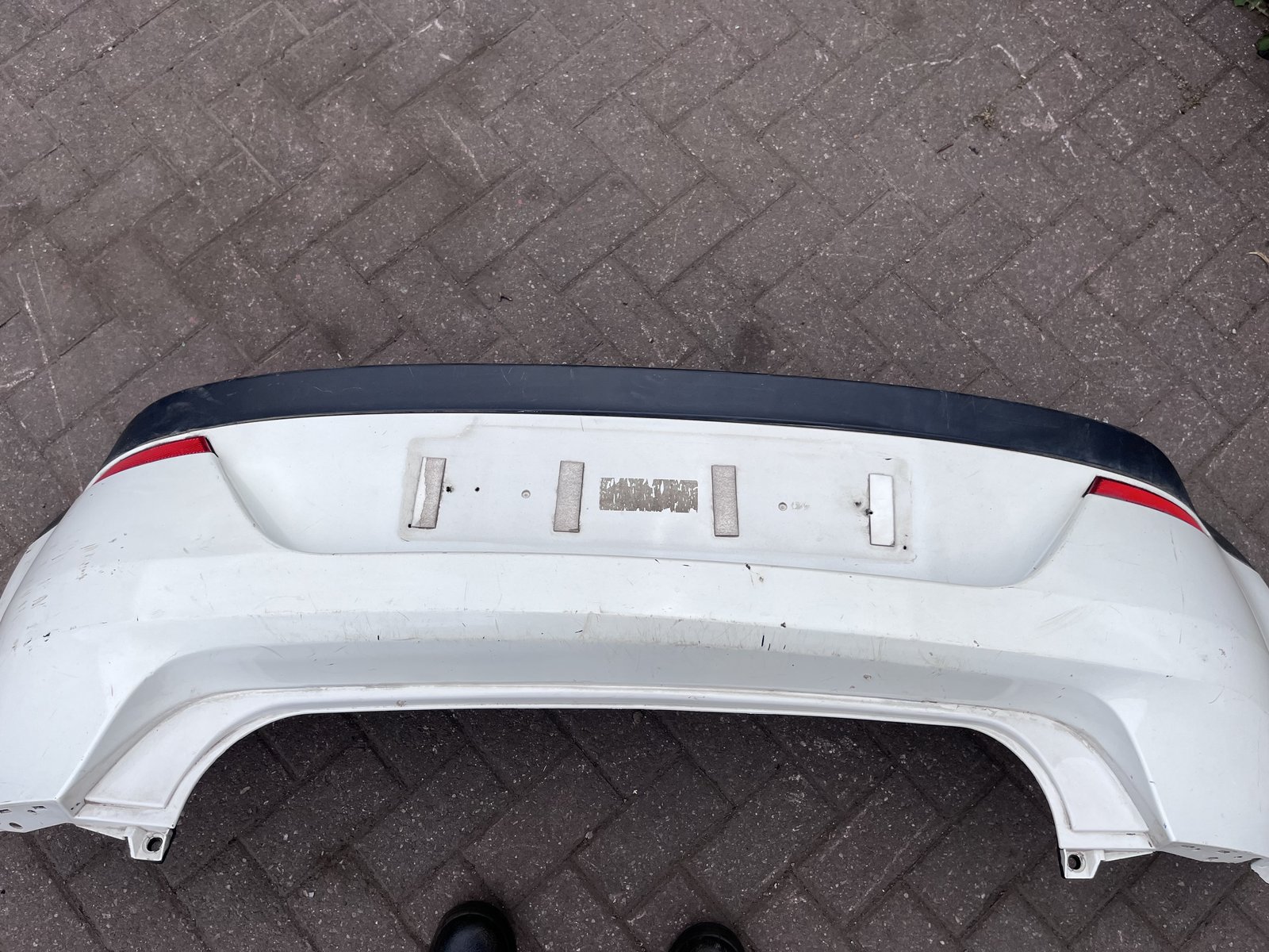 SEAT IBIZA 11 REAR BACK BUMPER LB9A