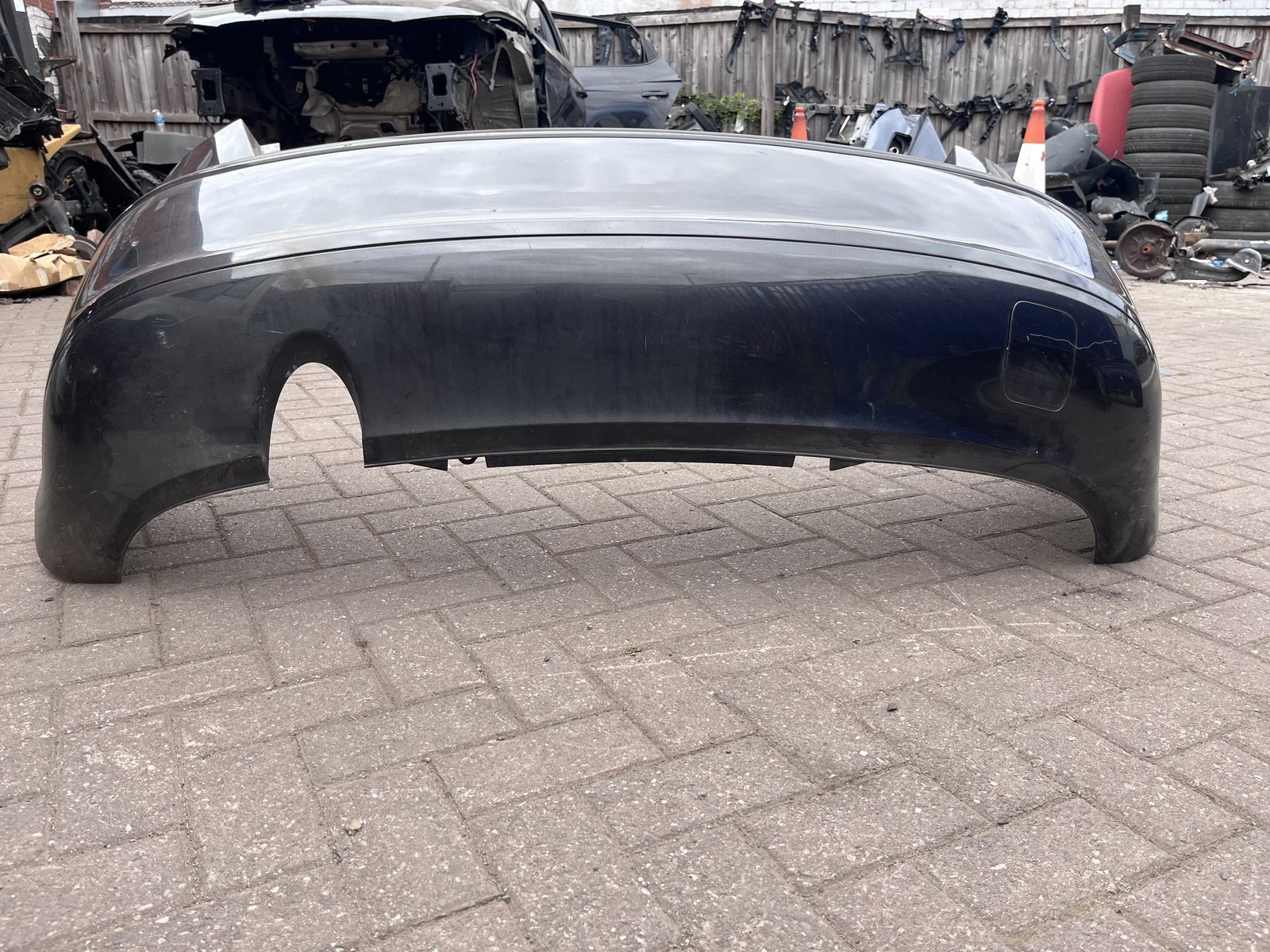 AUDI A3 08 PRE FACE REAR BACK BUMPER GREY LZL photo 5