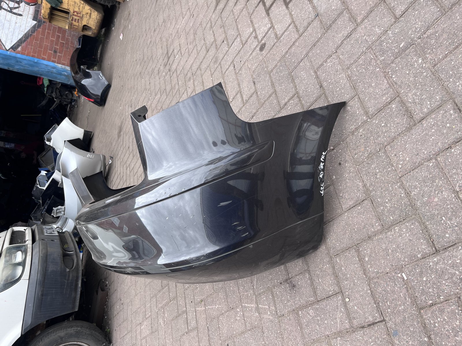 AUDI A3 08 PRE FACE REAR BACK BUMPER GREY LZL photo 3