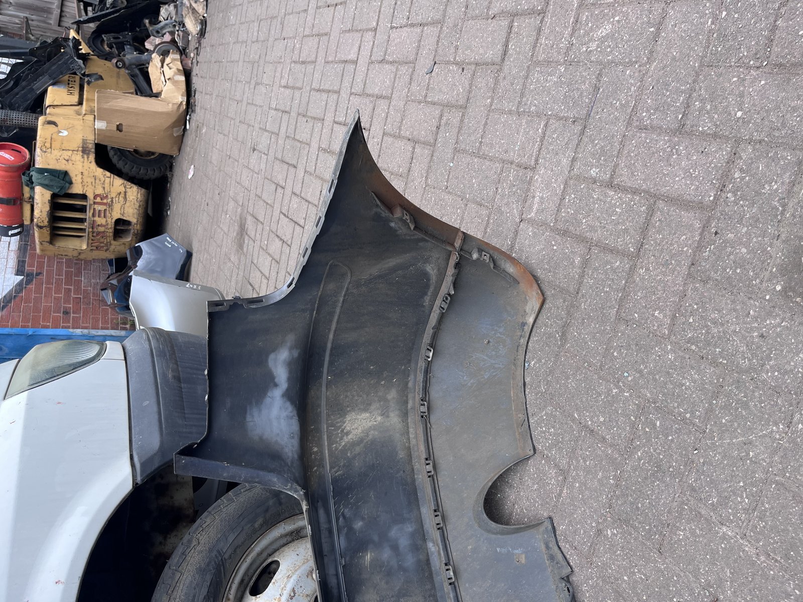 AUDI A3 08 PRE FACE REAR BACK BUMPER GREY LZL photo 6
