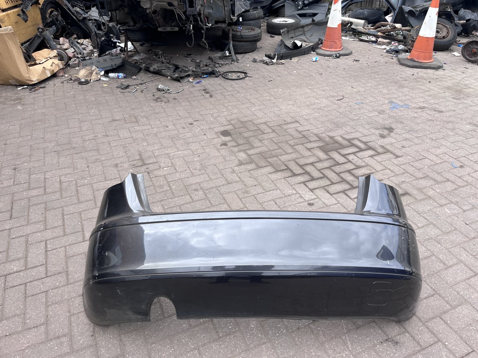 AUDI A3 08 PRE FACE REAR BACK BUMPER GREY LZL