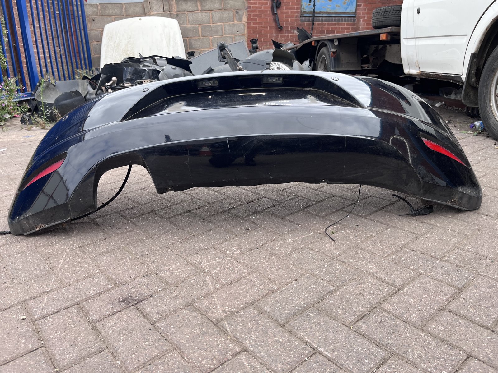 VW SCIROCO 2012 REAR BACK BUMPER BLACK LC9X  photo 5