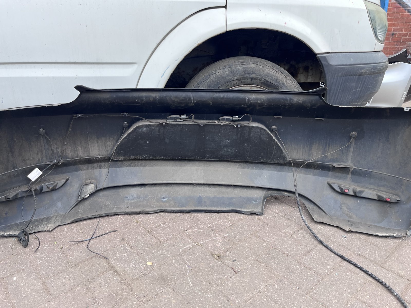 VW SCIROCO 2012 REAR BACK BUMPER BLACK LC9X  photo 8