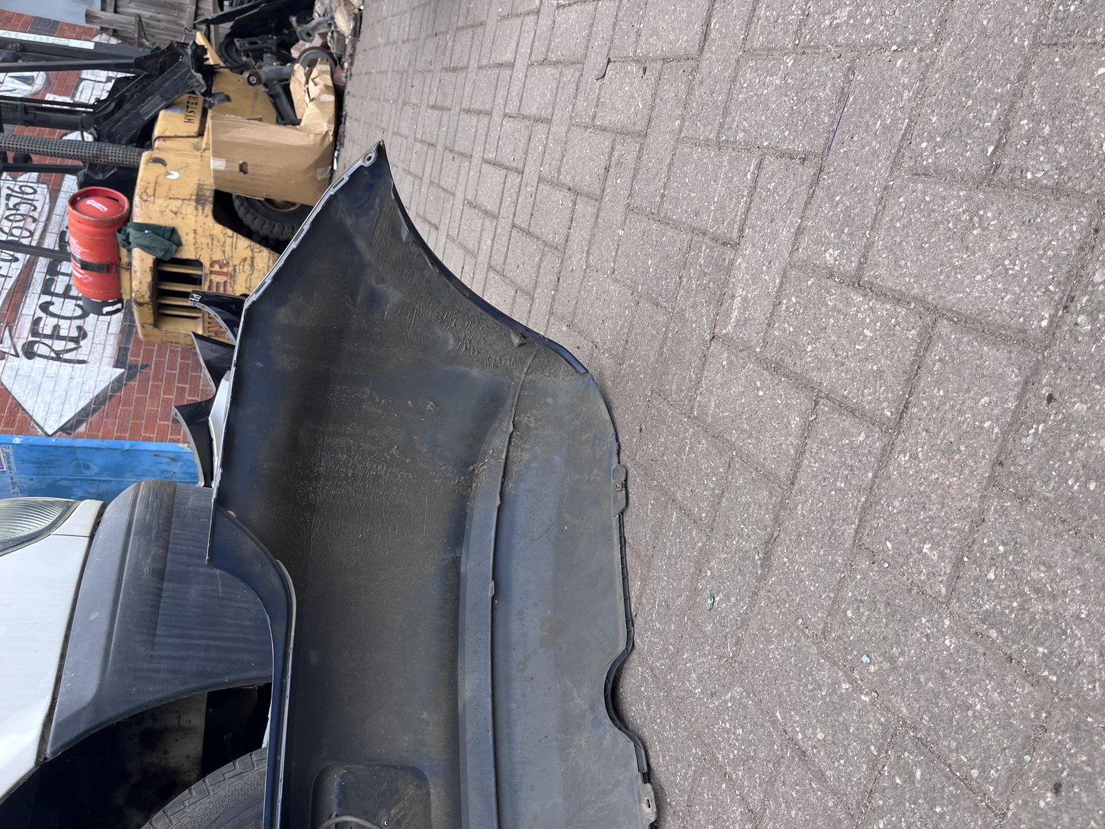 VW POLO 6R REAR BACK BUMPER BLUE LD5Q photo 6