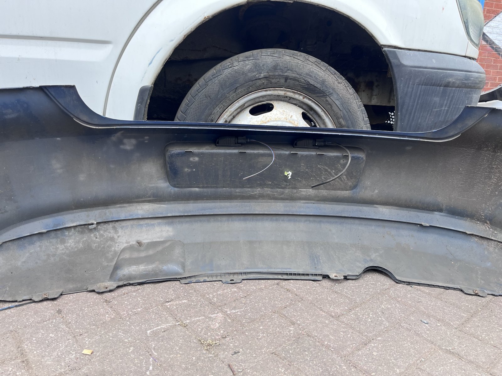 VW POLO 6R REAR BACK BUMPER BLUE LD5Q photo 8