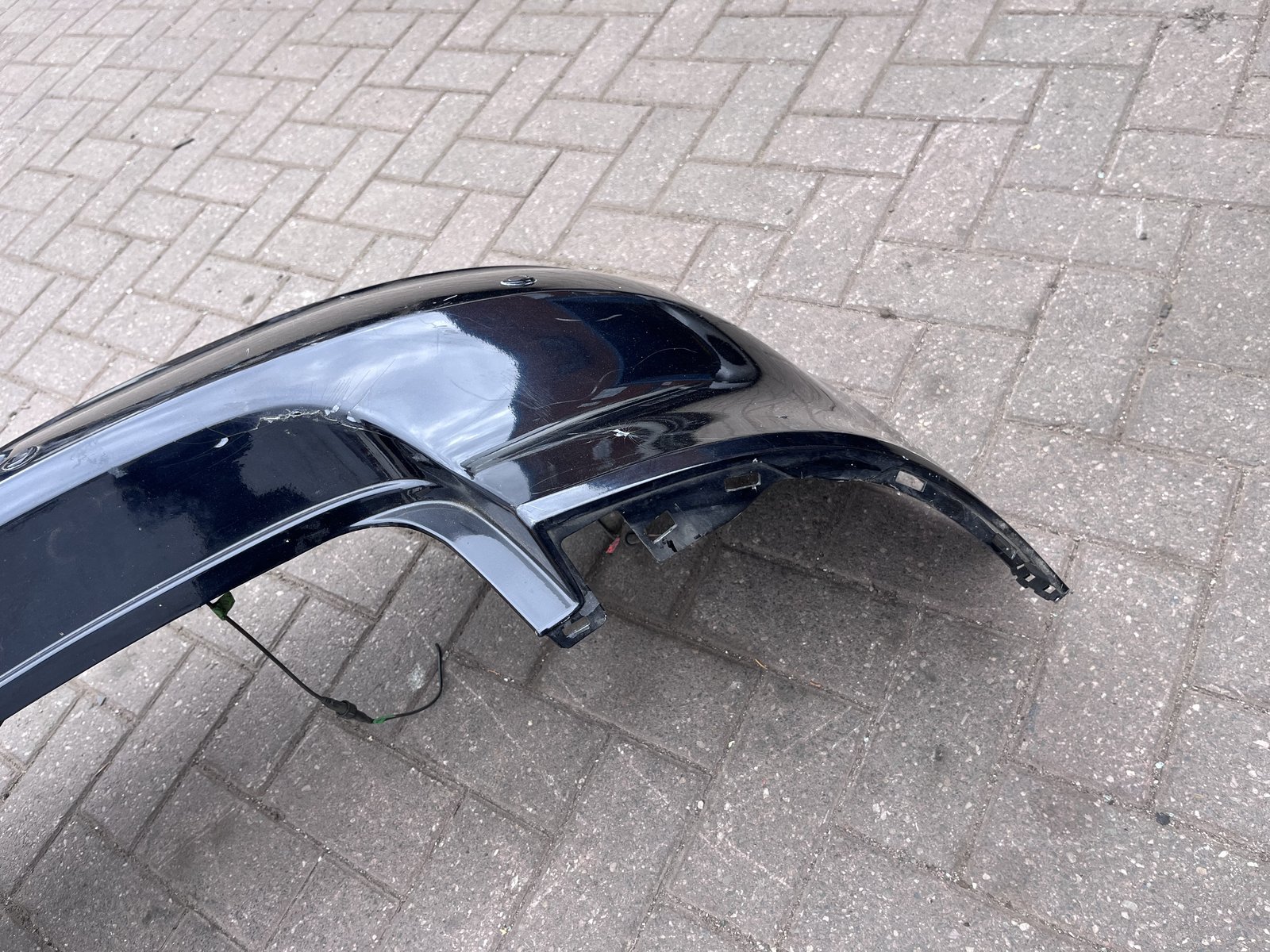 VW GOLF  MK6 REAR BACK BUMBER  BLACK LC9X photo 5