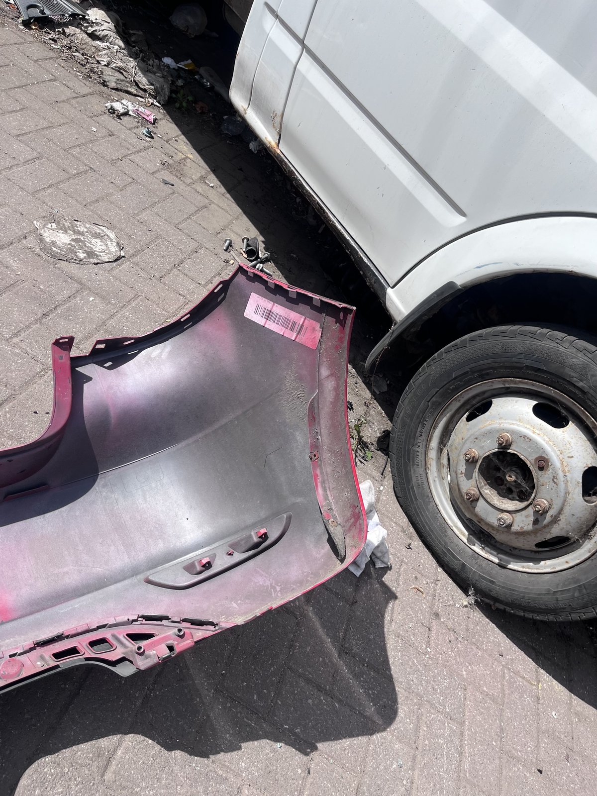 VW GOLF MK6 REAR back BUMPER photo 8