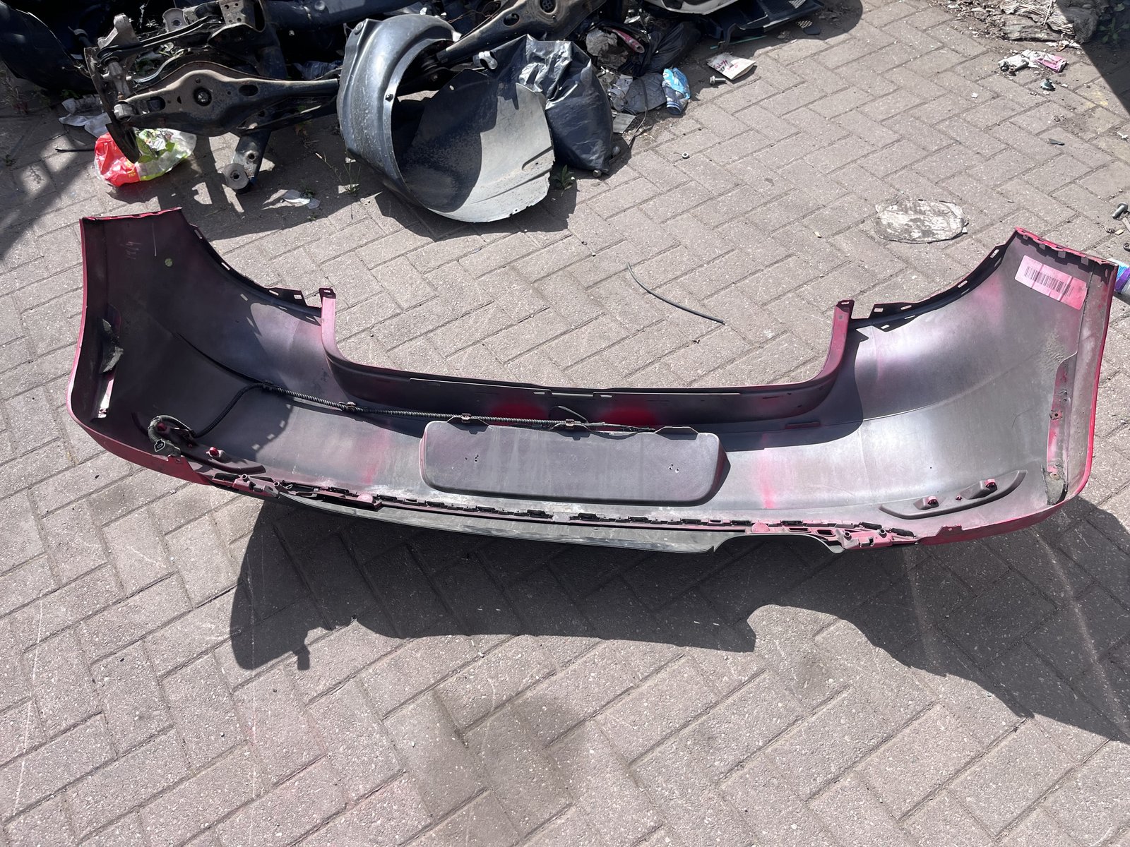 VW GOLF MK6 REAR back BUMPER photo 6