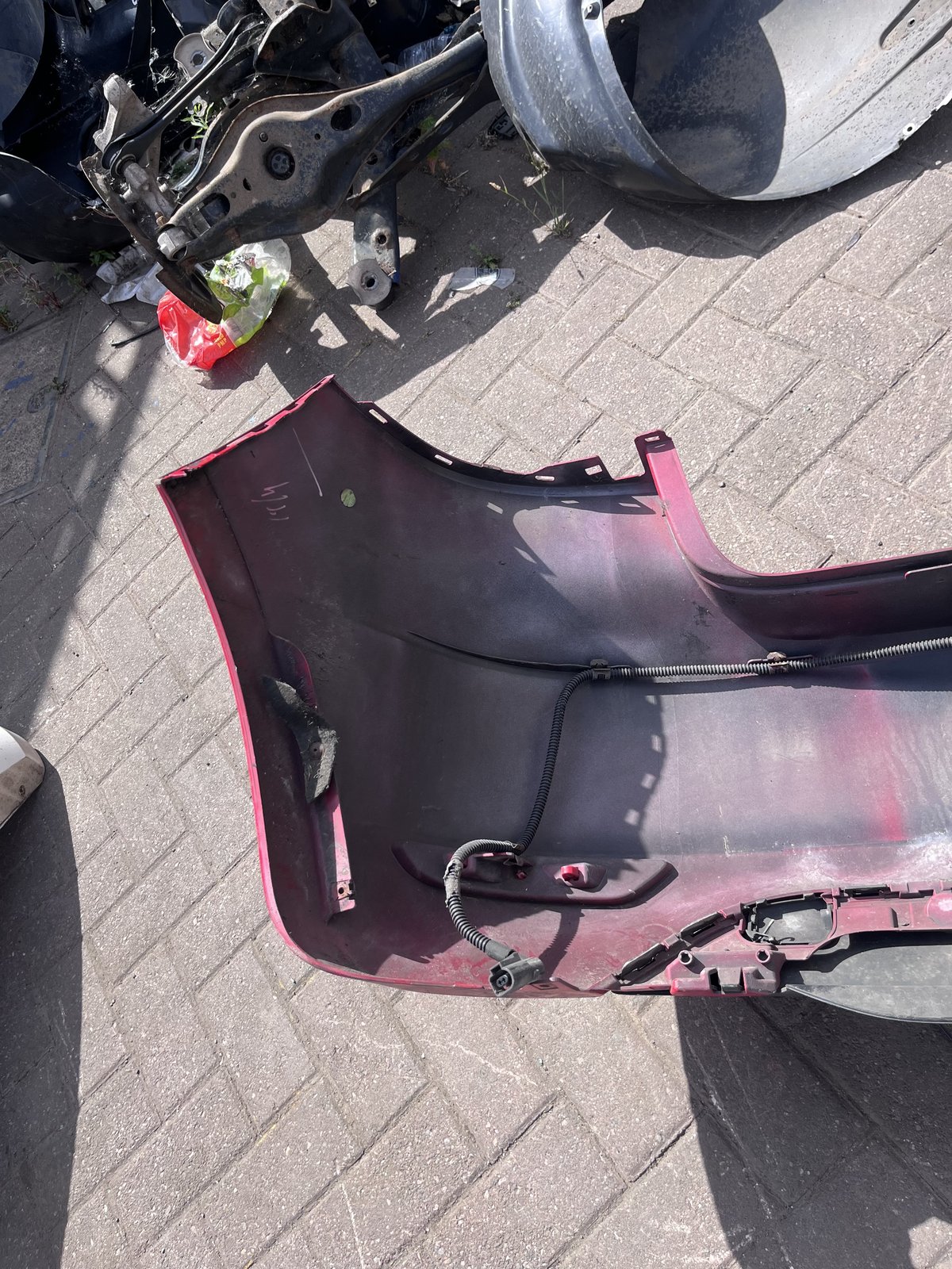 VW GOLF MK6 REAR back BUMPER photo 7