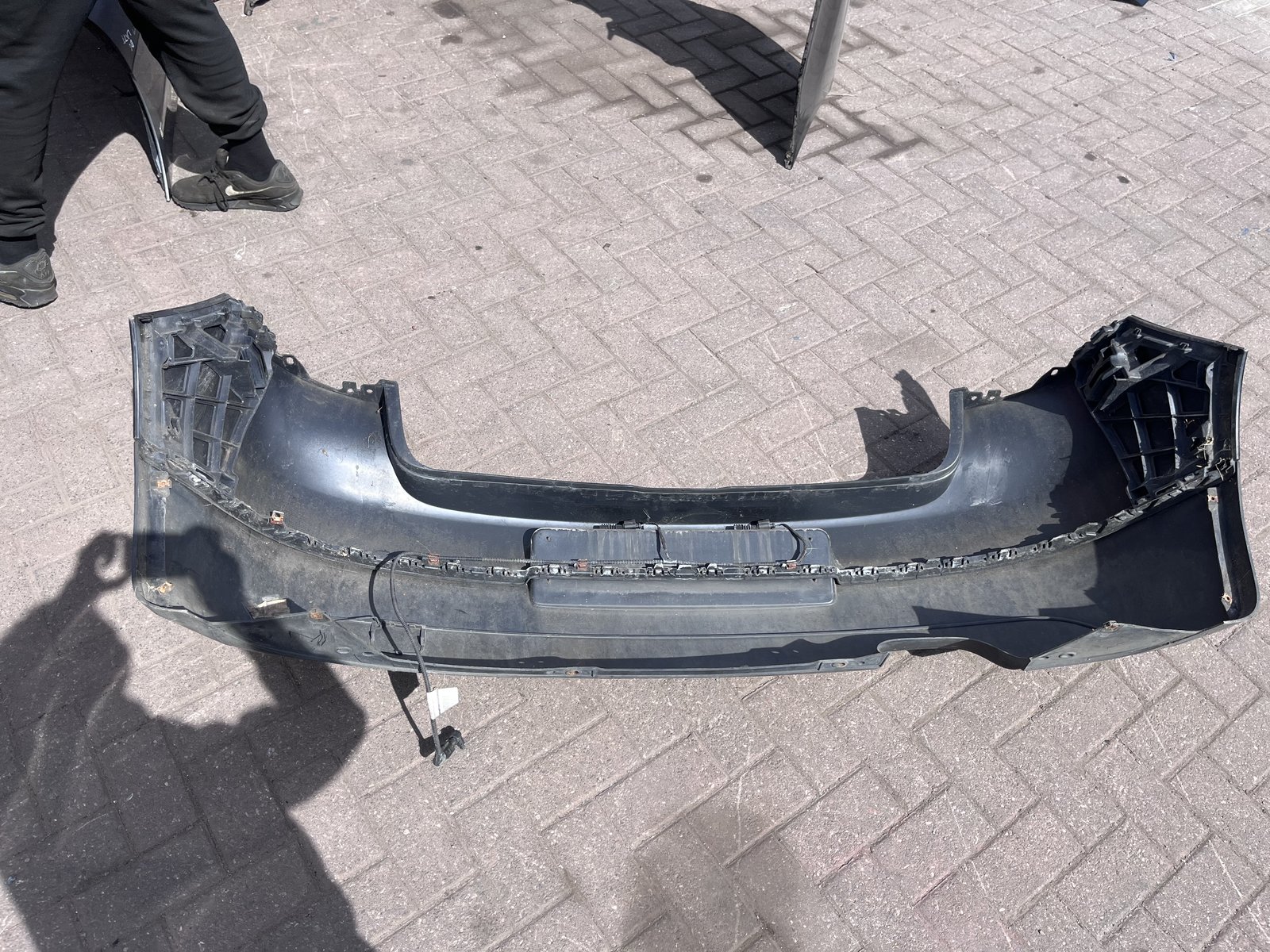 VW GOLF M5 GTI REAR back BUMPER BLACK LC9Z photo 4