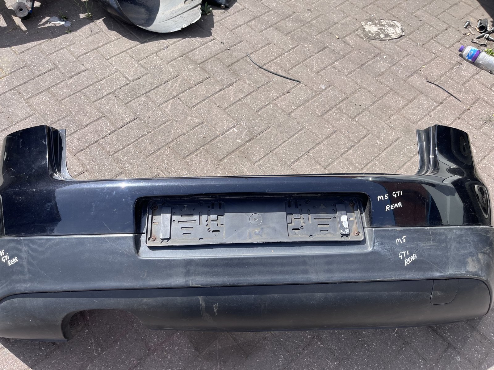 VW GOLF M5 GTI REAR back BUMPER BLACK LC9Z