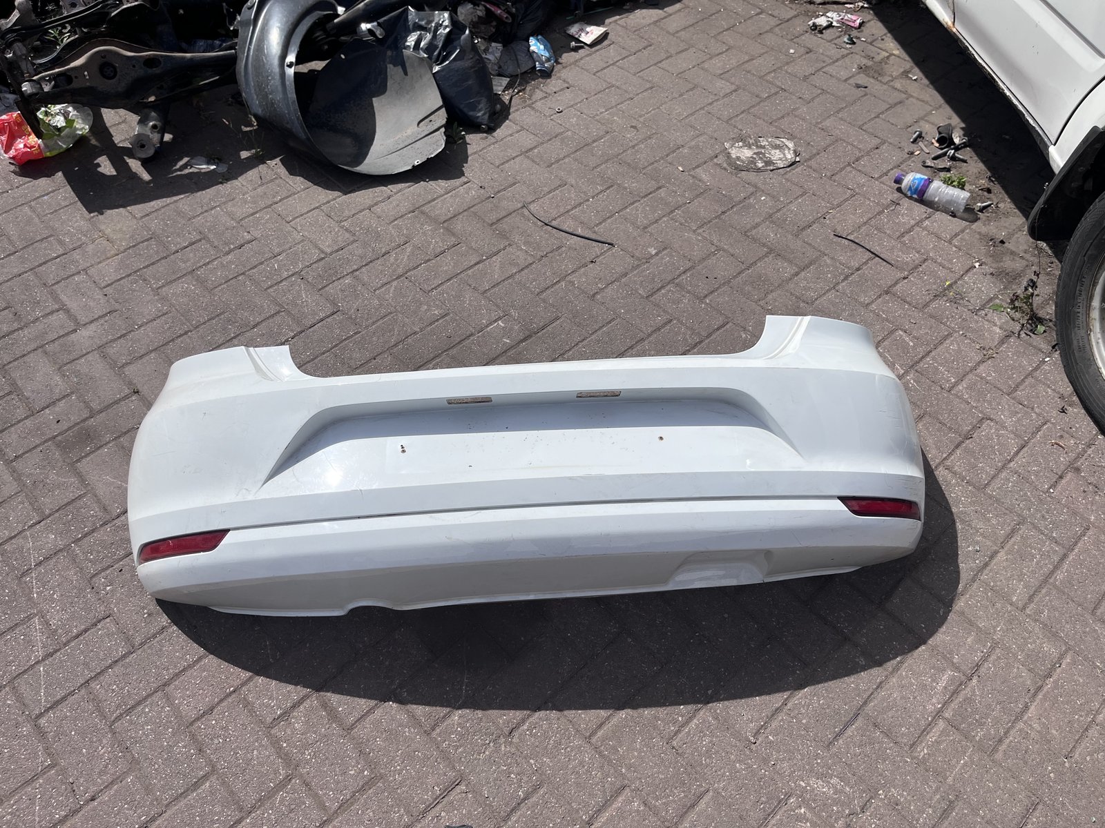 VW POLO 6C REAR BACK BUMPER 