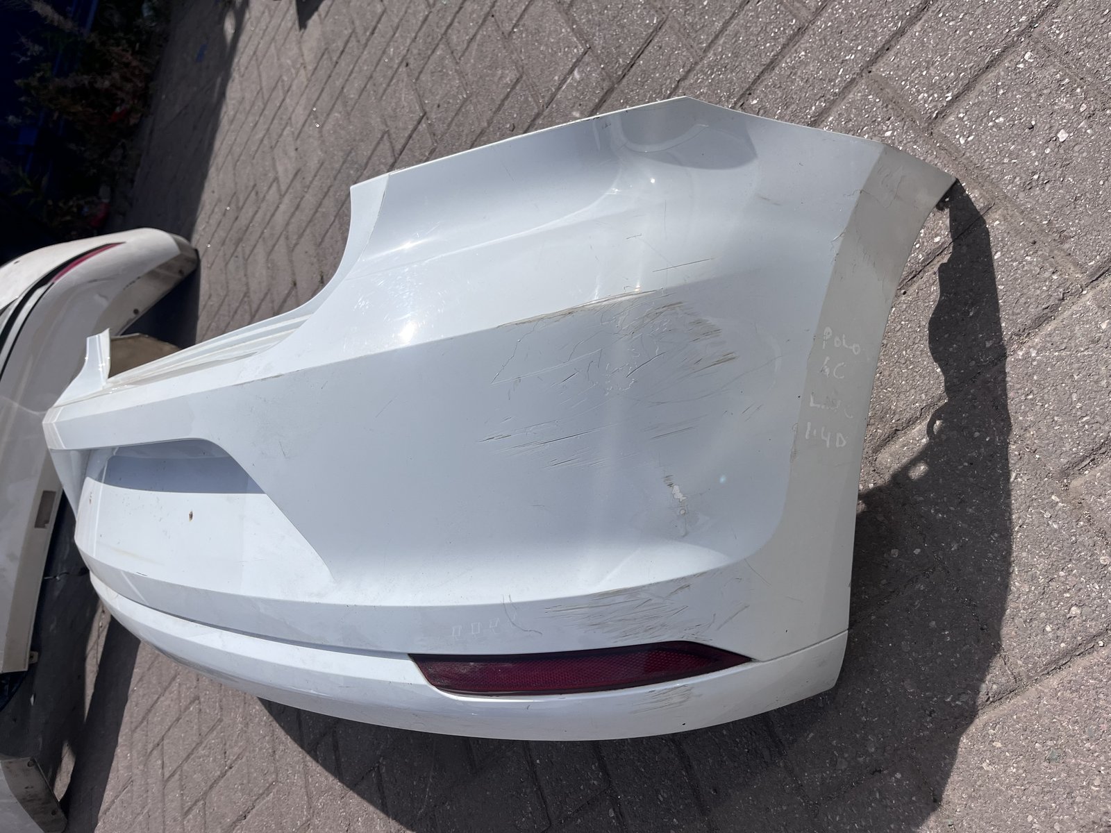 VW POLO 6C REAR BACK BUMPER  photo 2