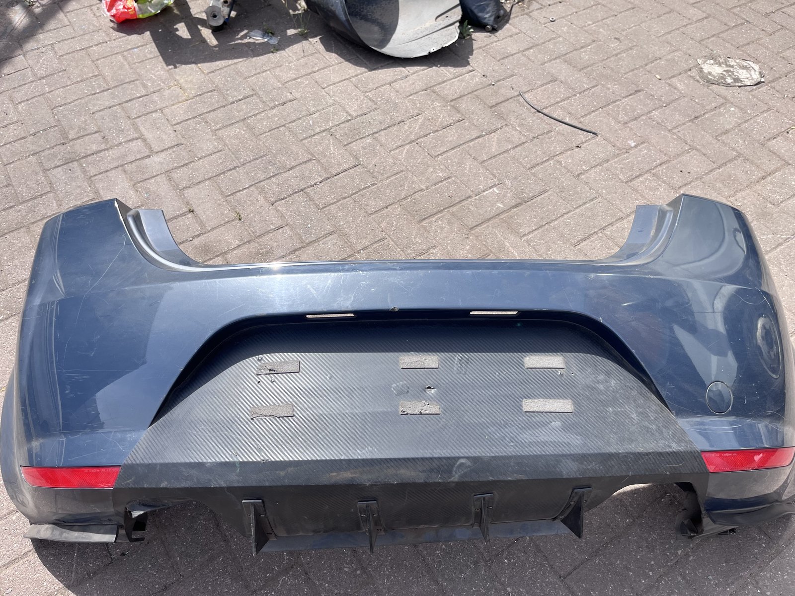 SEAT LEON 08 REAR BACK BUMPER  photo 4