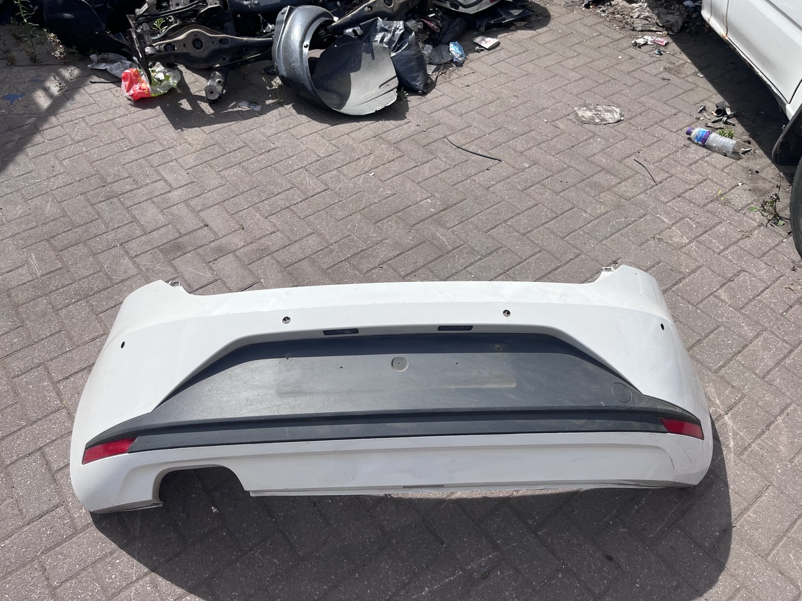 2014 SEAT LEON FR 3 DOOR REAR BACK BUMPER 