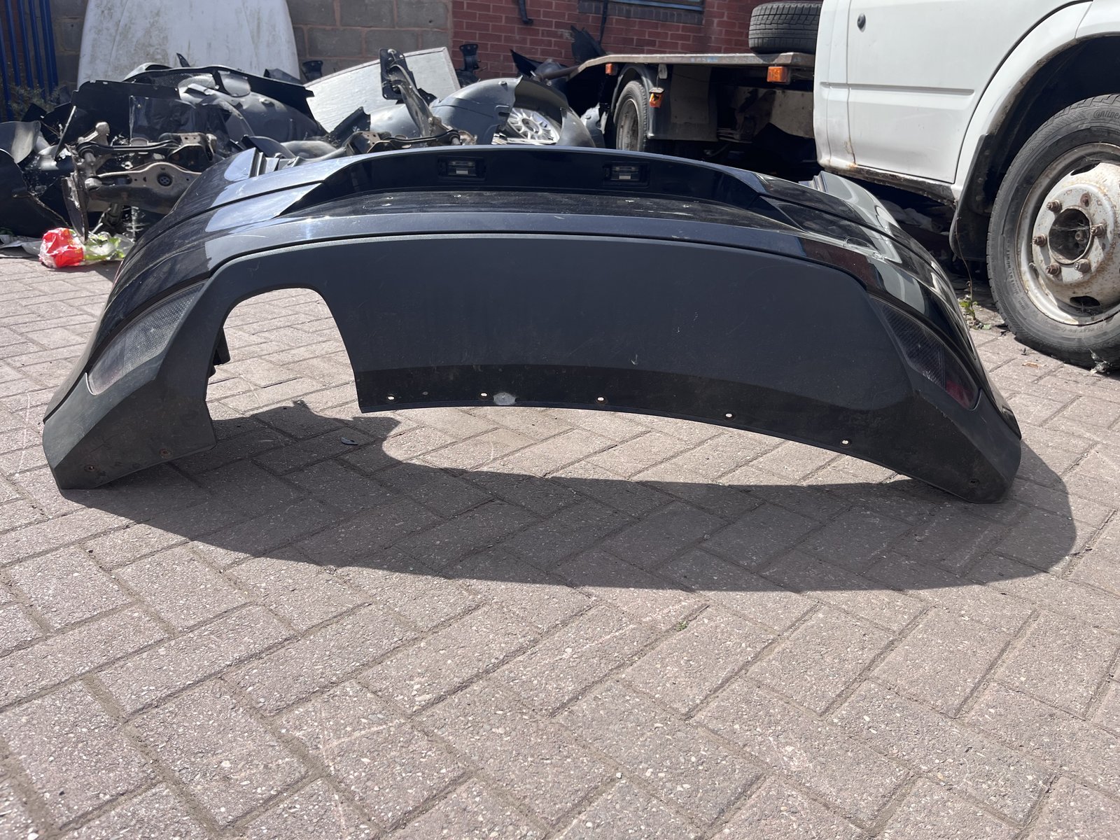 SEAT ALTEA 09 REAR BACK BUMPER LC9Z photo 5