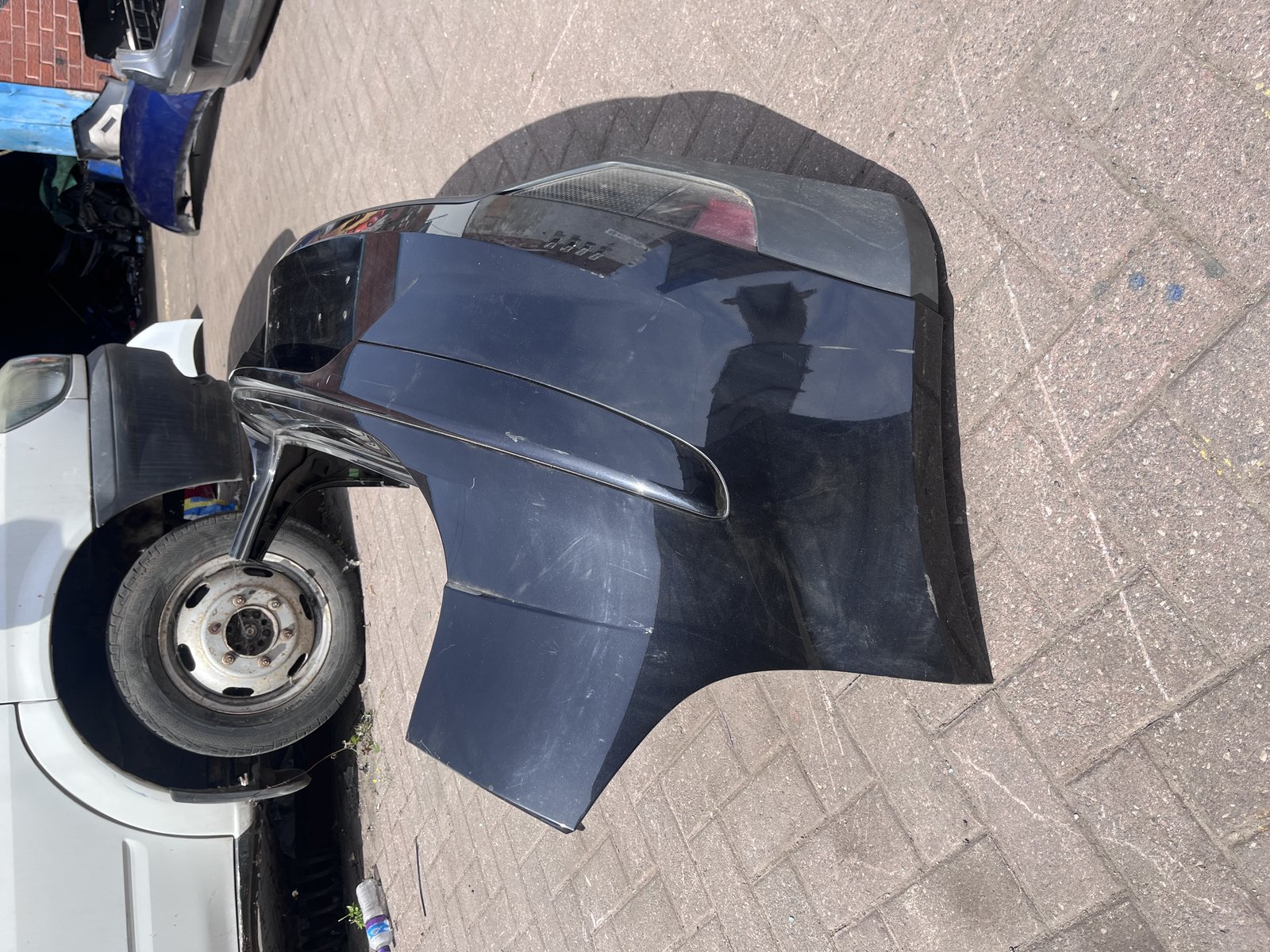 SEAT ALTEA 09 REAR BACK BUMPER LC9Z photo 2