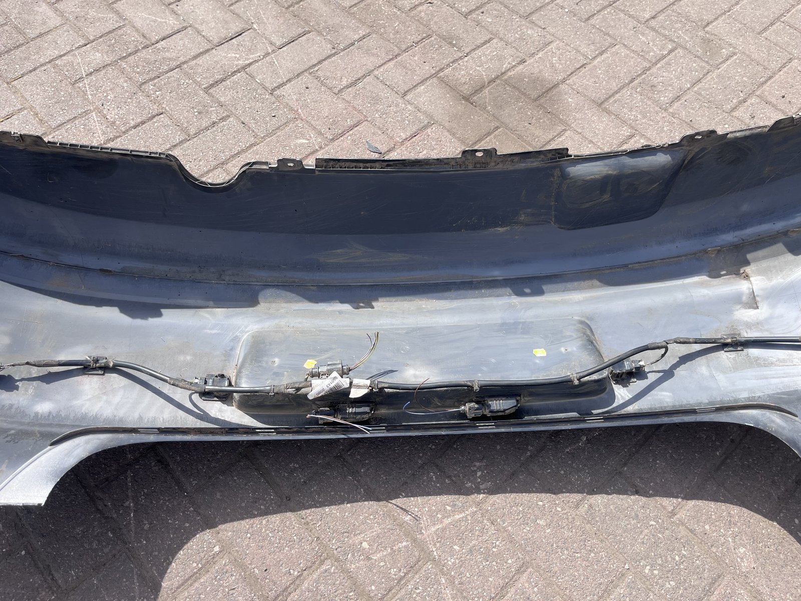 VW POLO 6R 13 REAR BACK BUMPER BLACK LC9X photo 9