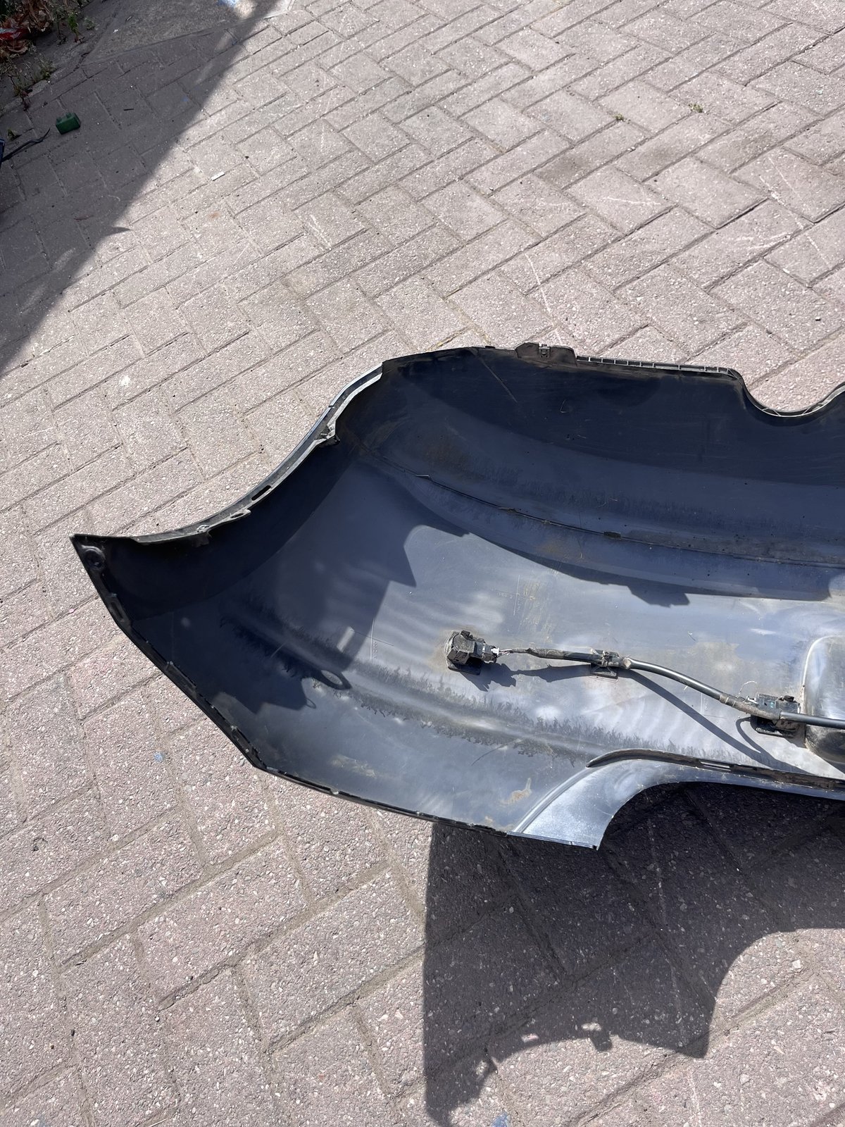 VW POLO 6R 13 REAR BACK BUMPER BLACK LC9X photo 8