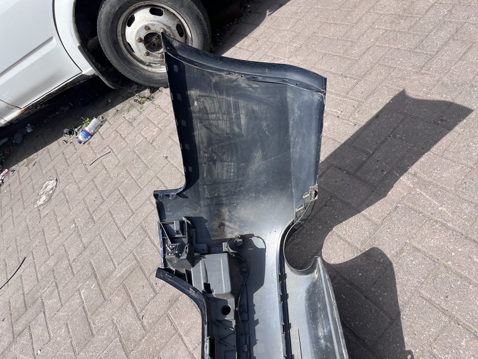 AUDI A4 B8 REAR BACK BUMPER BLUE LZ5A photo 9