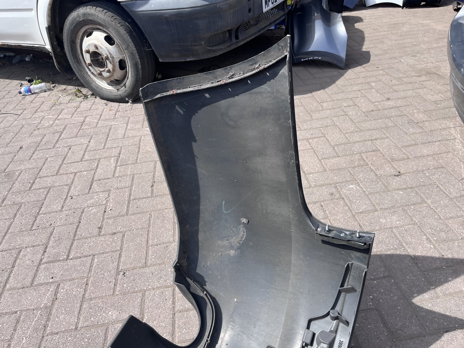 AUDI A6 08 REAR BACK BUMPER BLACK LZ9Y photo 7