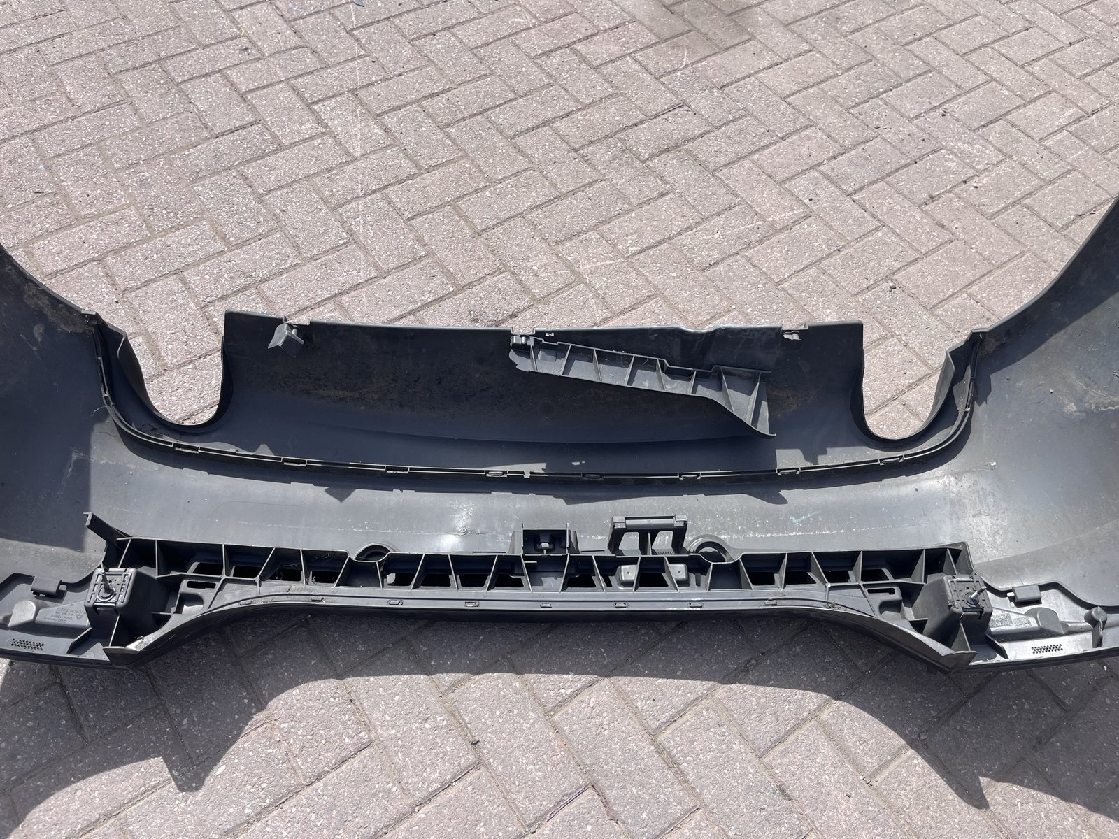AUDI A6 08 REAR BACK BUMPER BLACK LZ9Y photo 9